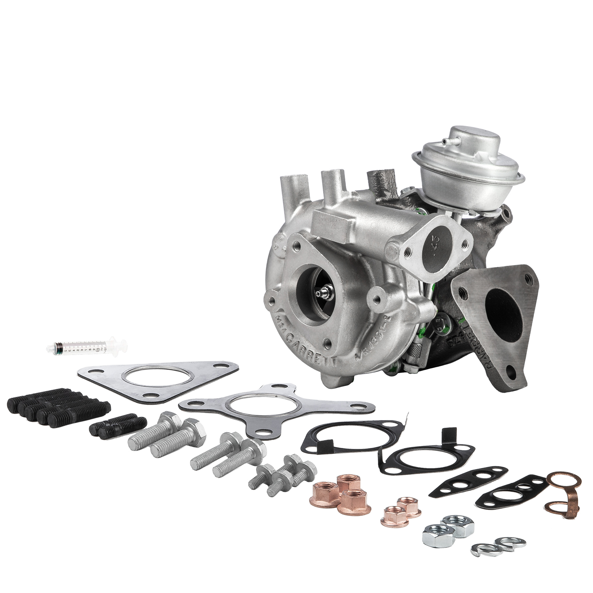 BR Turbo 750441-5001RSM: Turbosprężarka REMANUFACTURED TURBOCHARGER WITH MOUNTING KIT z materiałem montażowym/ mocującym