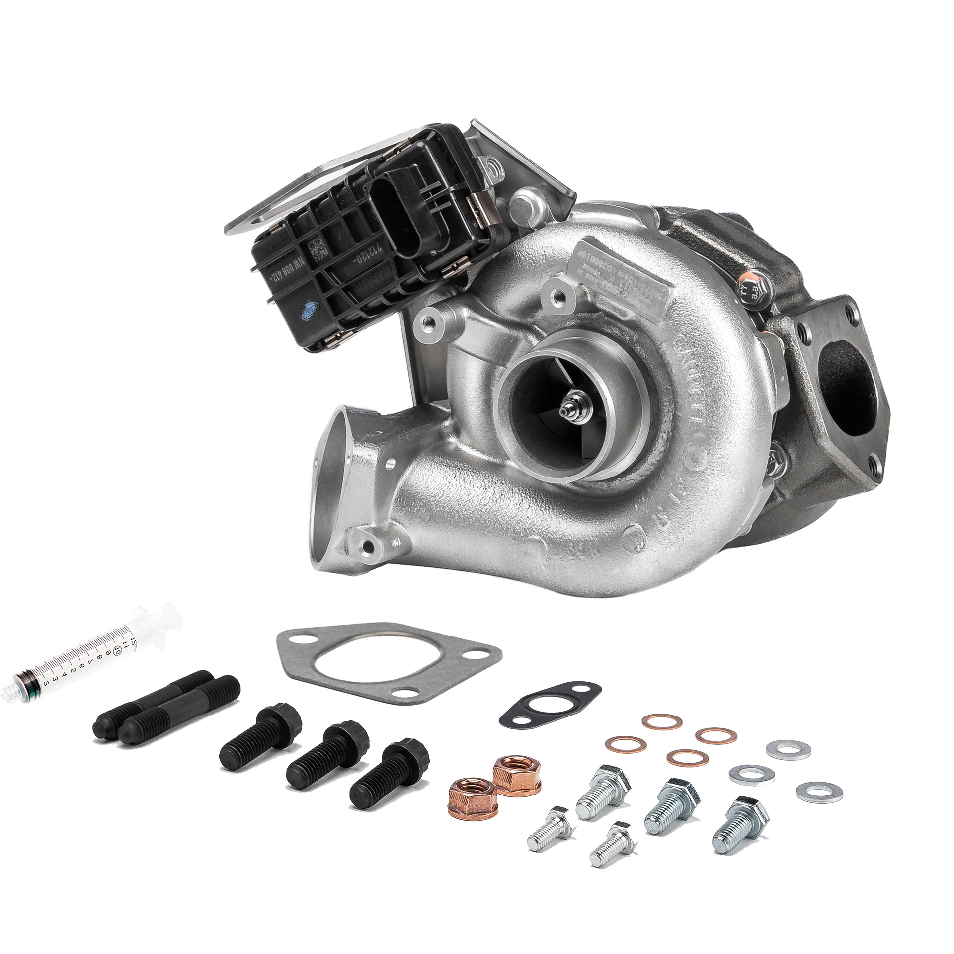 BR Turbo 750773-5001RSM: Turbocompresor REMANUFACTURED TURBOCHARGER WITH MOUNTING KIT con material de montaje/fijación