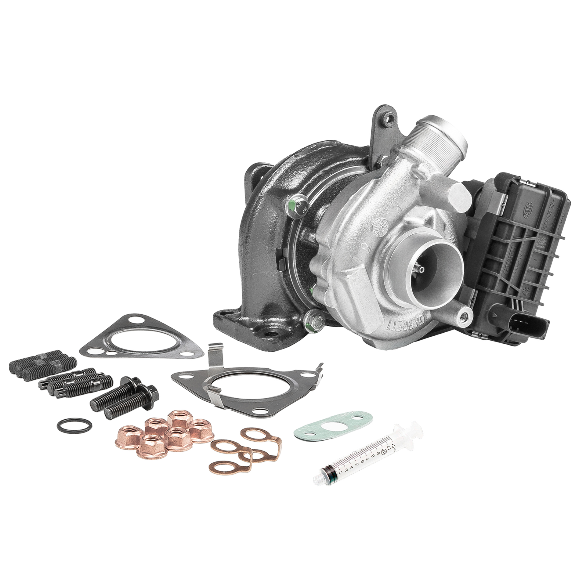 BR Turbo 752341-5001RSM: Turbolader REMANUFACTURED TURBOCHARGER WITH MOUNTING KIT mit Anbau-/Befestigungsmaterial