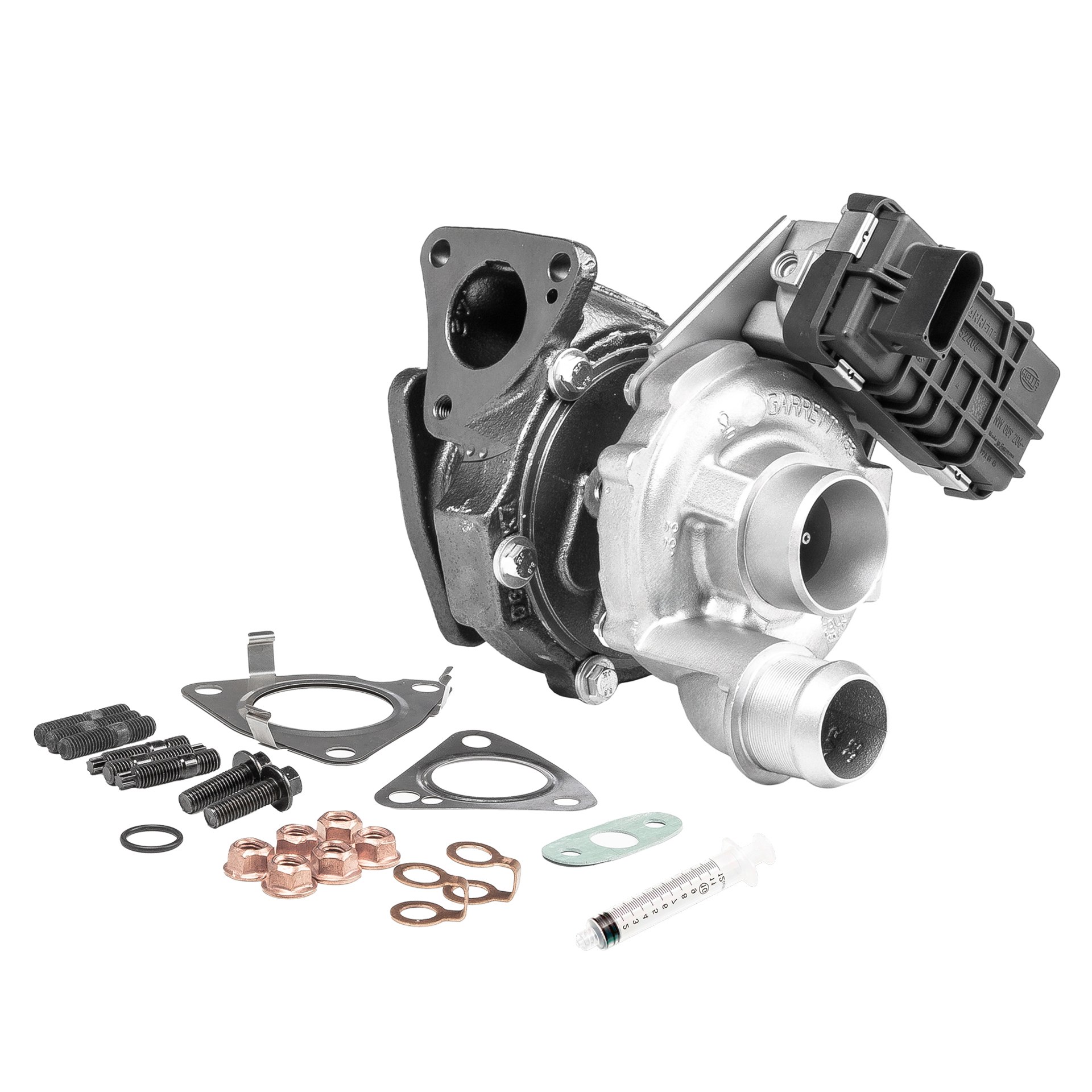 BR Turbo 752343-5001RSM: Turbolader REMANUFACTURED TURBOCHARGER WITH MOUNTING KIT mit Anbau-/Befestigungsmaterial