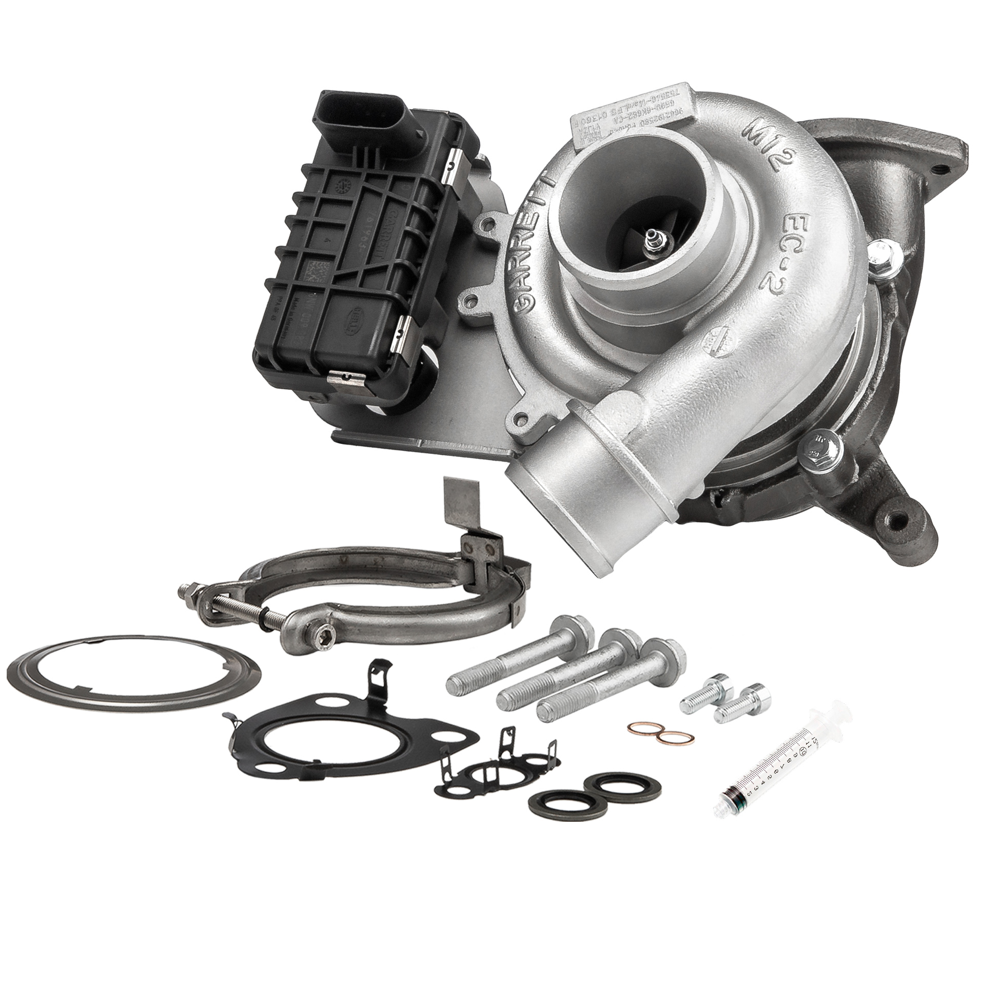 BR Turbo 753546-5001RSM: Turbolader REMANUFACTURED TURBOCHARGER WITH MOUNTING KIT mit Anbau-/Befestigungsmaterial