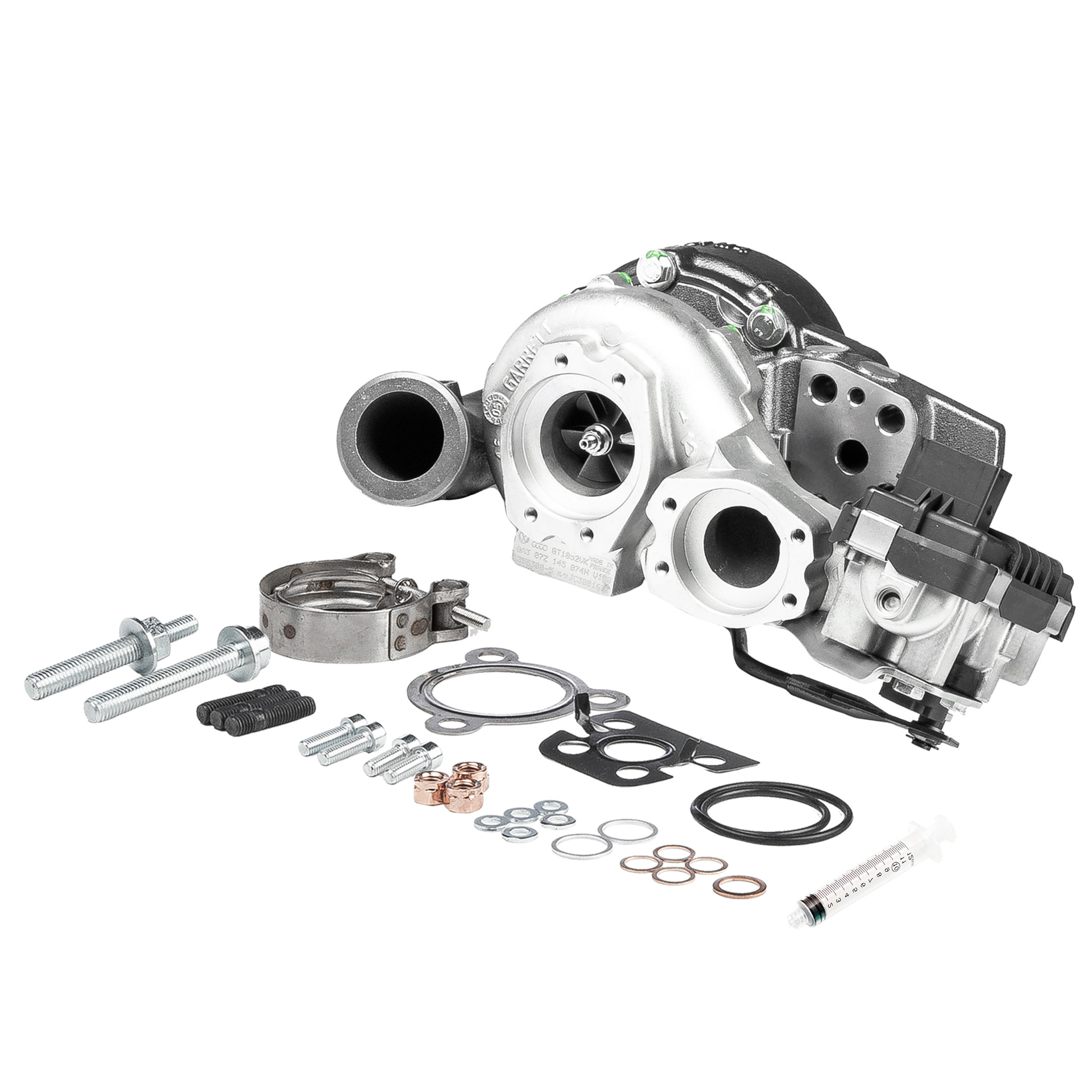 BR Turbo 755300-5001RSM: Turbolader REMANUFACTURED TURBOCHARGER WITH MOUNTING KIT mit Anbau-/Befestigungsmaterial