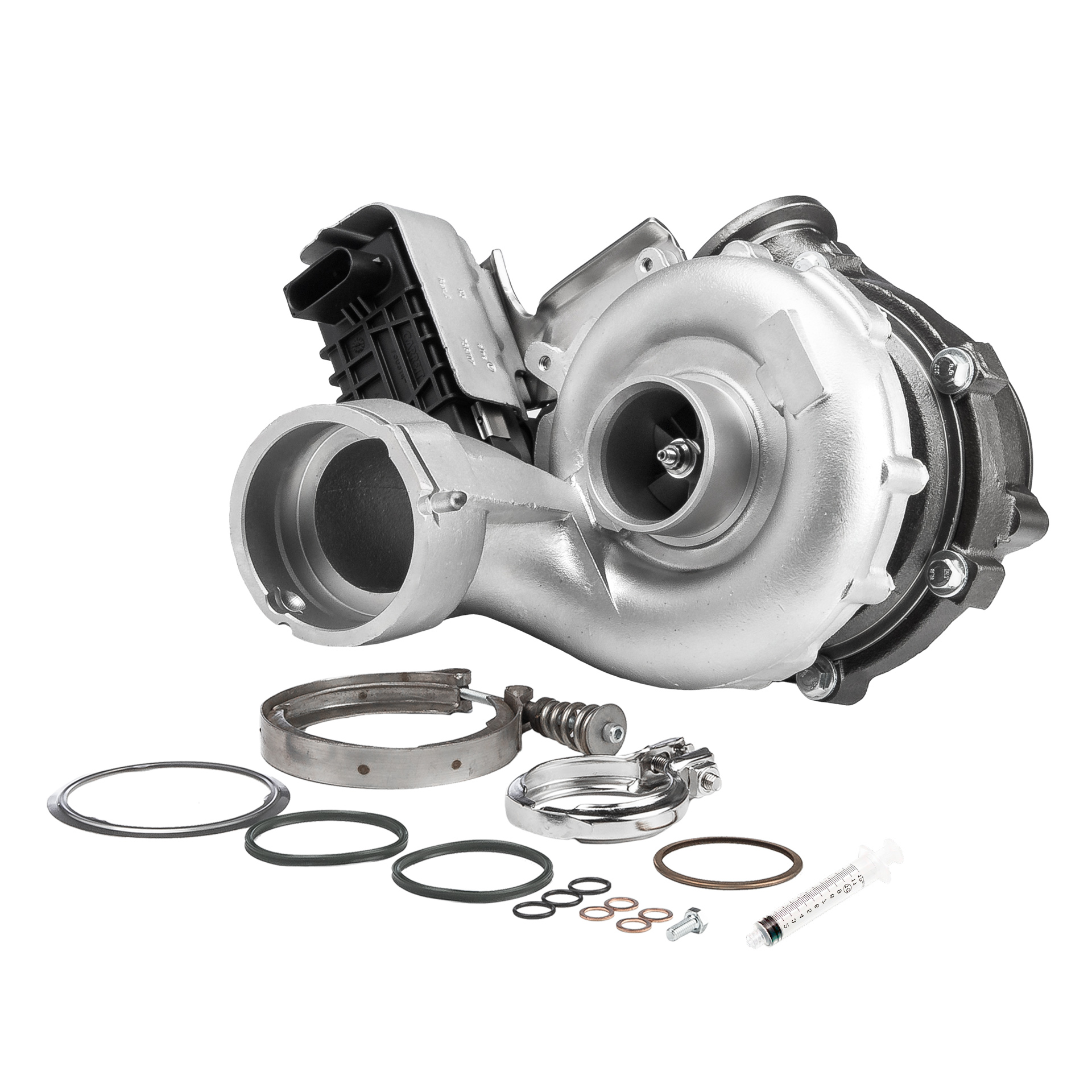 BR Turbo 758353-5001RSM: Turbolader REMANUFACTURED TURBOCHARGER WITH MOUNTING KIT mit Anbau-/Befestigungsmaterial