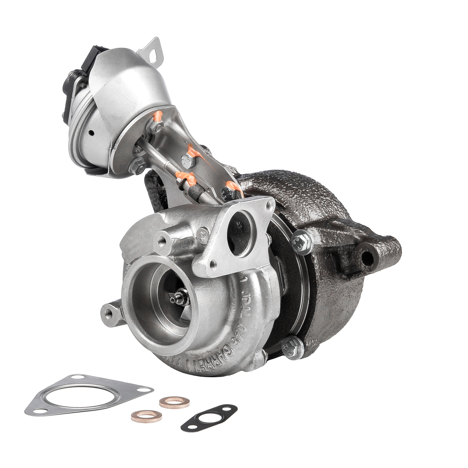 BR Turbo 760220-5001RSG: Turbosprężarka REMANUFACTURED TURBOCHARGER WITH GASKET KIT zawiera komplet uszczelek