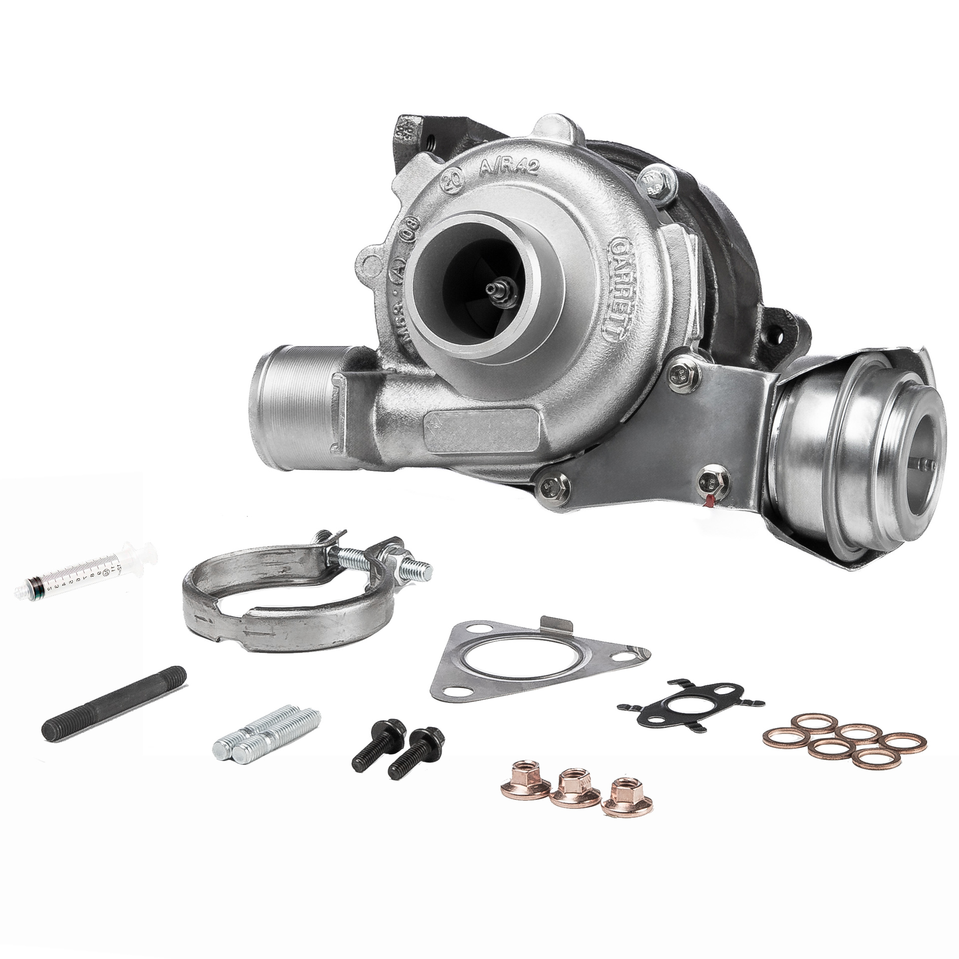 BR Turbo 760680-5001RSM: Turbolader REMANUFACTURED TURBOCHARGER WITH MOUNTING KIT mit Anbau-/Befestigungsmaterial