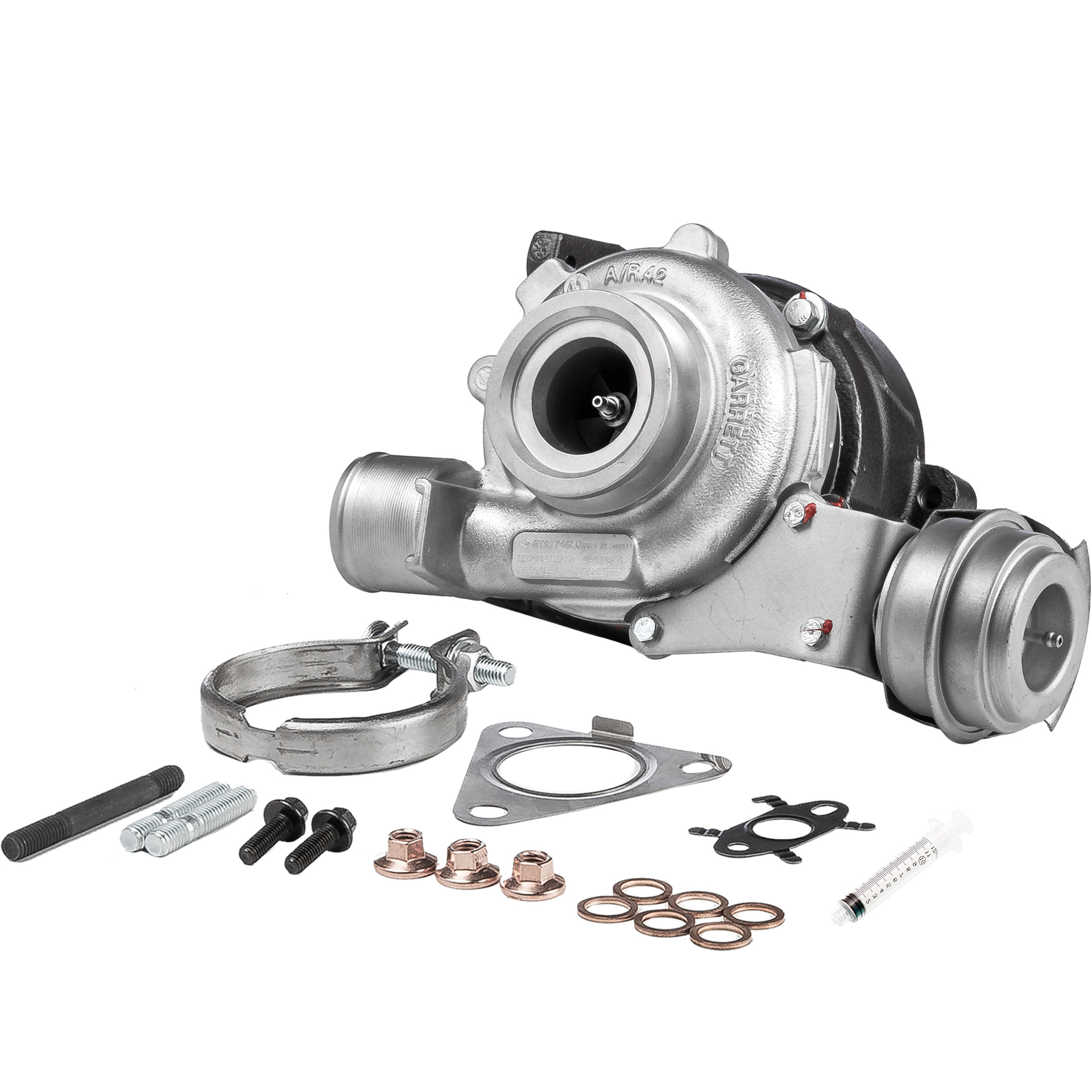 BR Turbo 761618-5001RSM: Turbolader REMANUFACTURED TURBOCHARGER WITH MOUNTING KIT mit Anbau-/Befestigungsmaterial