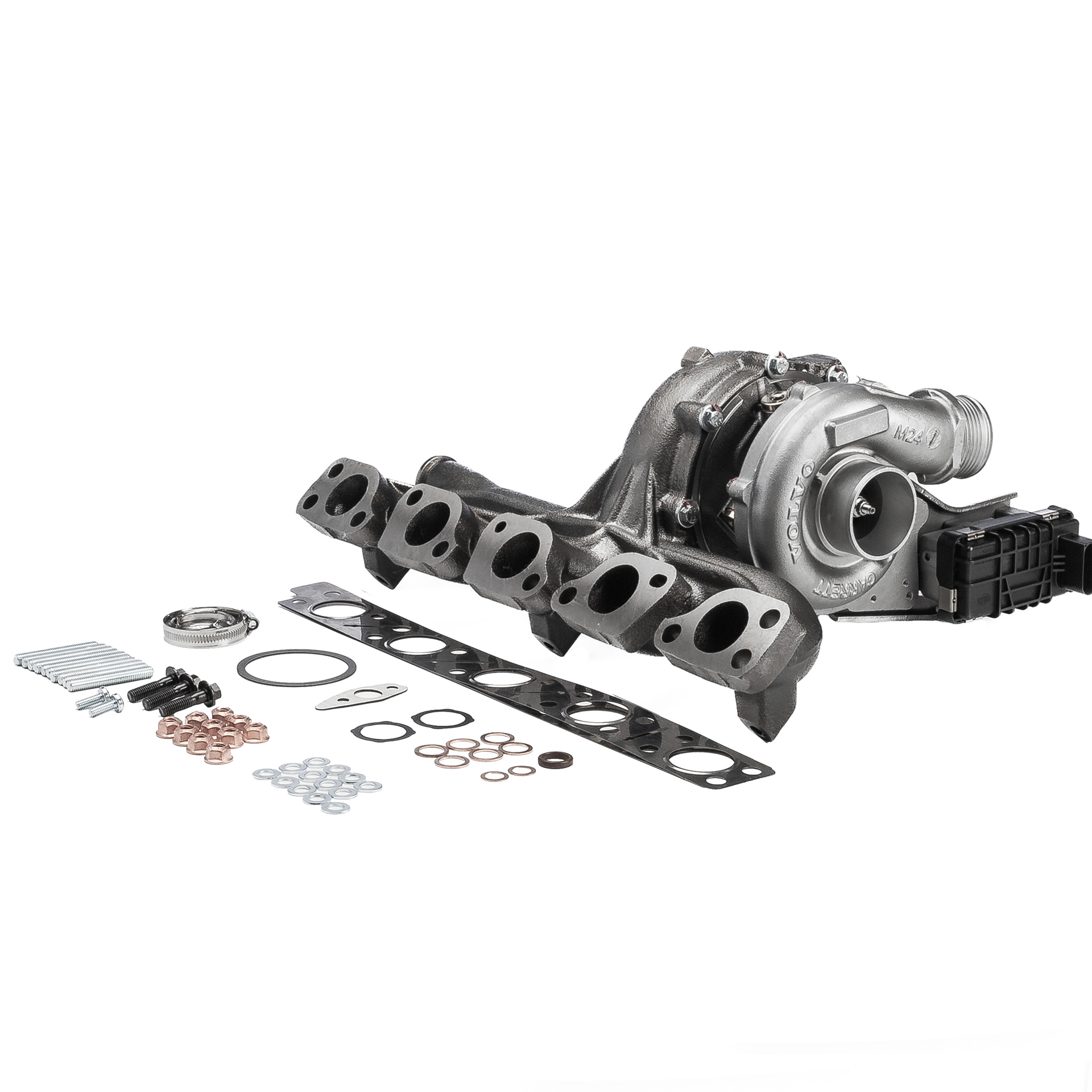 BR Turbo 762060-5001RSM: Turbolader REMANUFACTURED TURBOCHARGER WITH MOUNTING KIT mit Anbau-/Befestigungsmaterial
