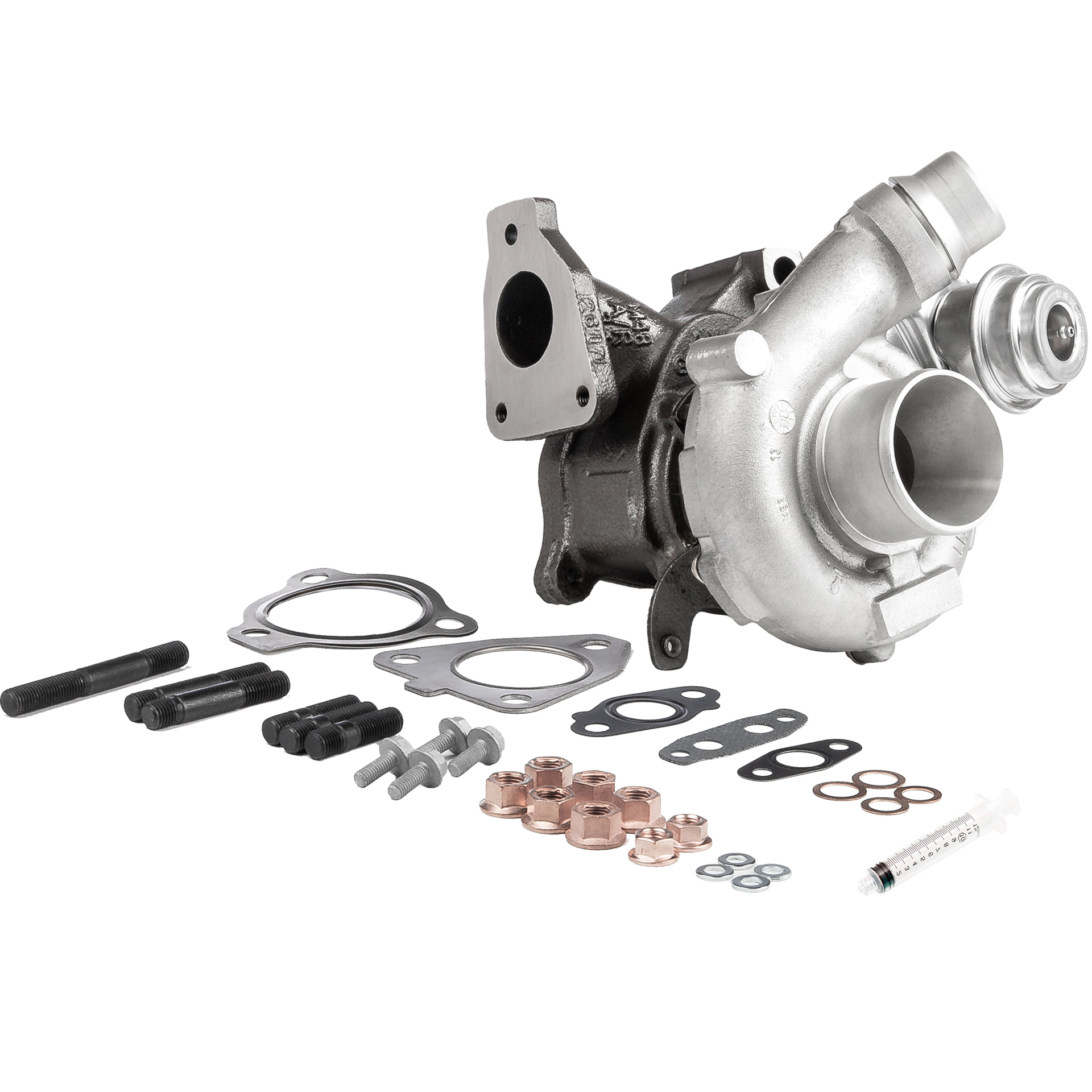BR Turbo 762785-5001RSM: Turbolader REMANUFACTURED TURBOCHARGER WITH MOUNTING KIT mit Anbau-/Befestigungsmaterial