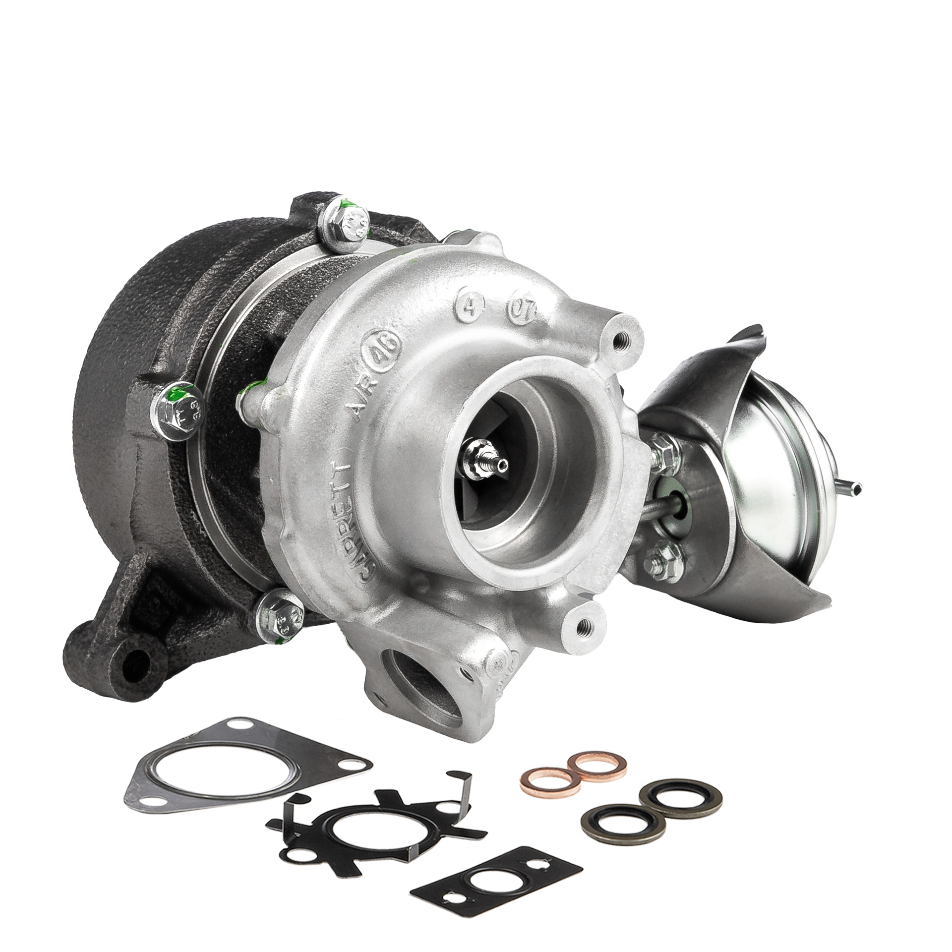 BR Turbo 764609-5001RSG: Turbolader REMANUFACTURED TURBOCHARGER WITH GASKET KIT inkl. Dichtungssatz