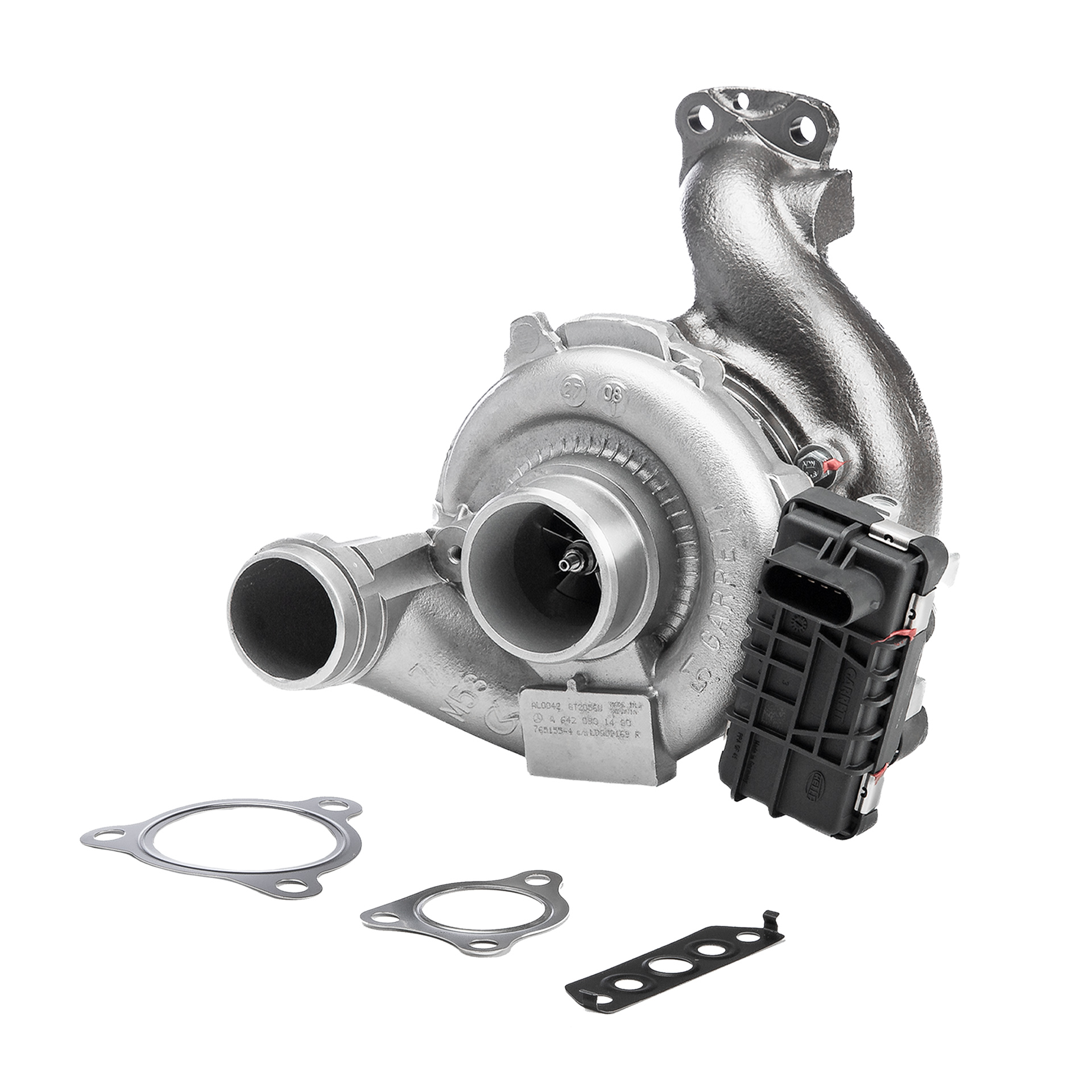 BR Turbo 765155-5001RSG: Turbocharger REMANUFACTURED TURBOCHARGER WITH GASKET KIT incl. Magnetische koppeling