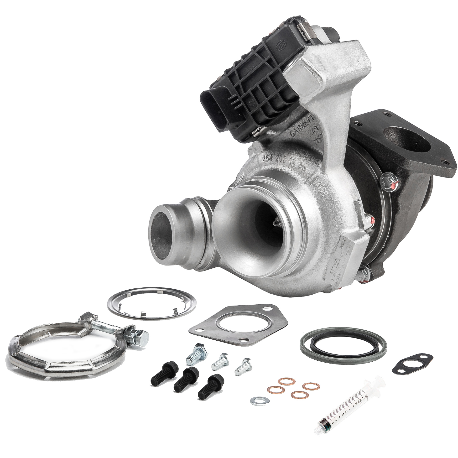 BR Turbo 767378-5001RSM: Turbocompresor REMANUFACTURED TURBOCHARGER WITH MOUNTING KIT con material de montaje/fijación