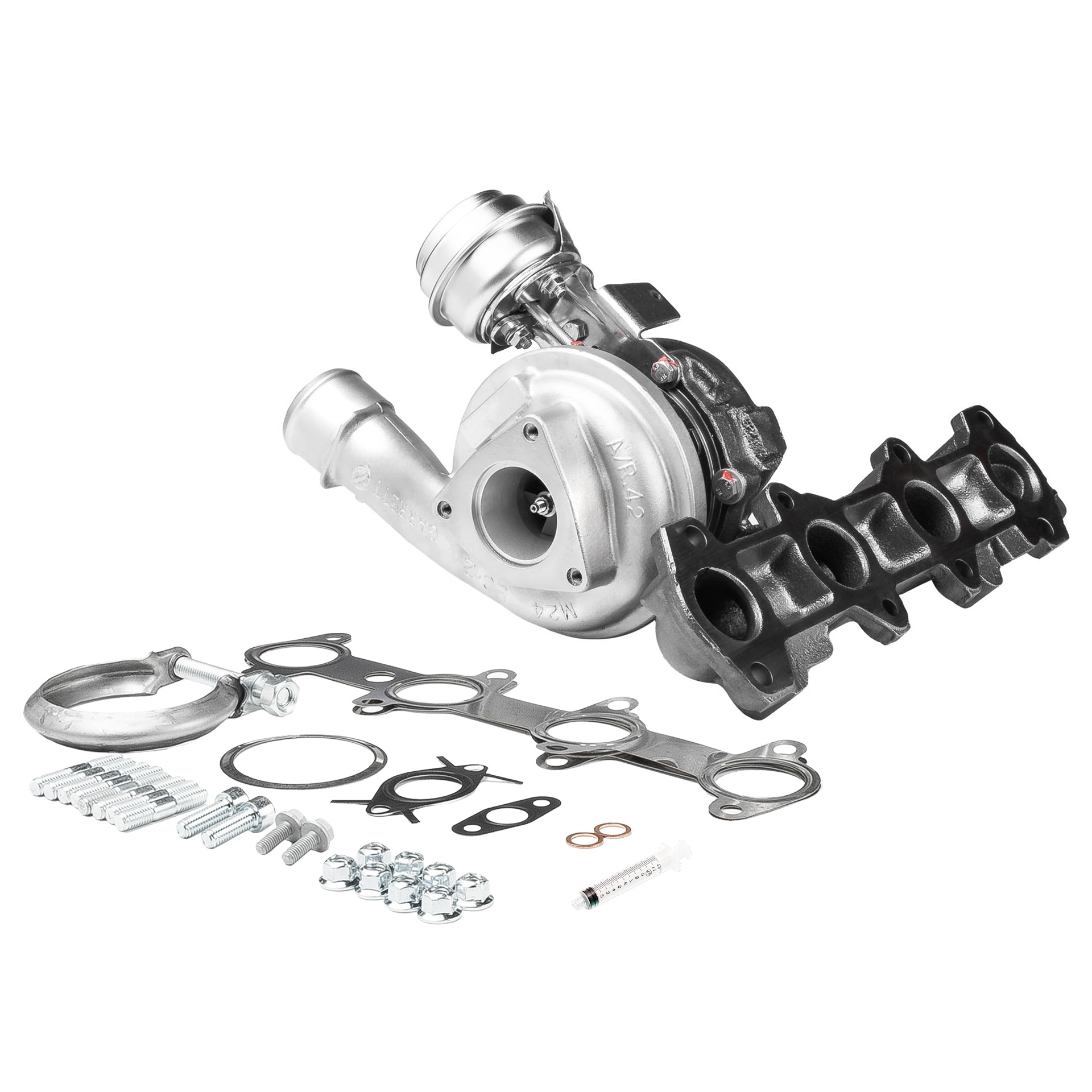 BR Turbo 767837-5001RSM: Turbolader REMANUFACTURED TURBOCHARGER WITH MOUNTING KIT mit Anbau-/Befestigungsmaterial
