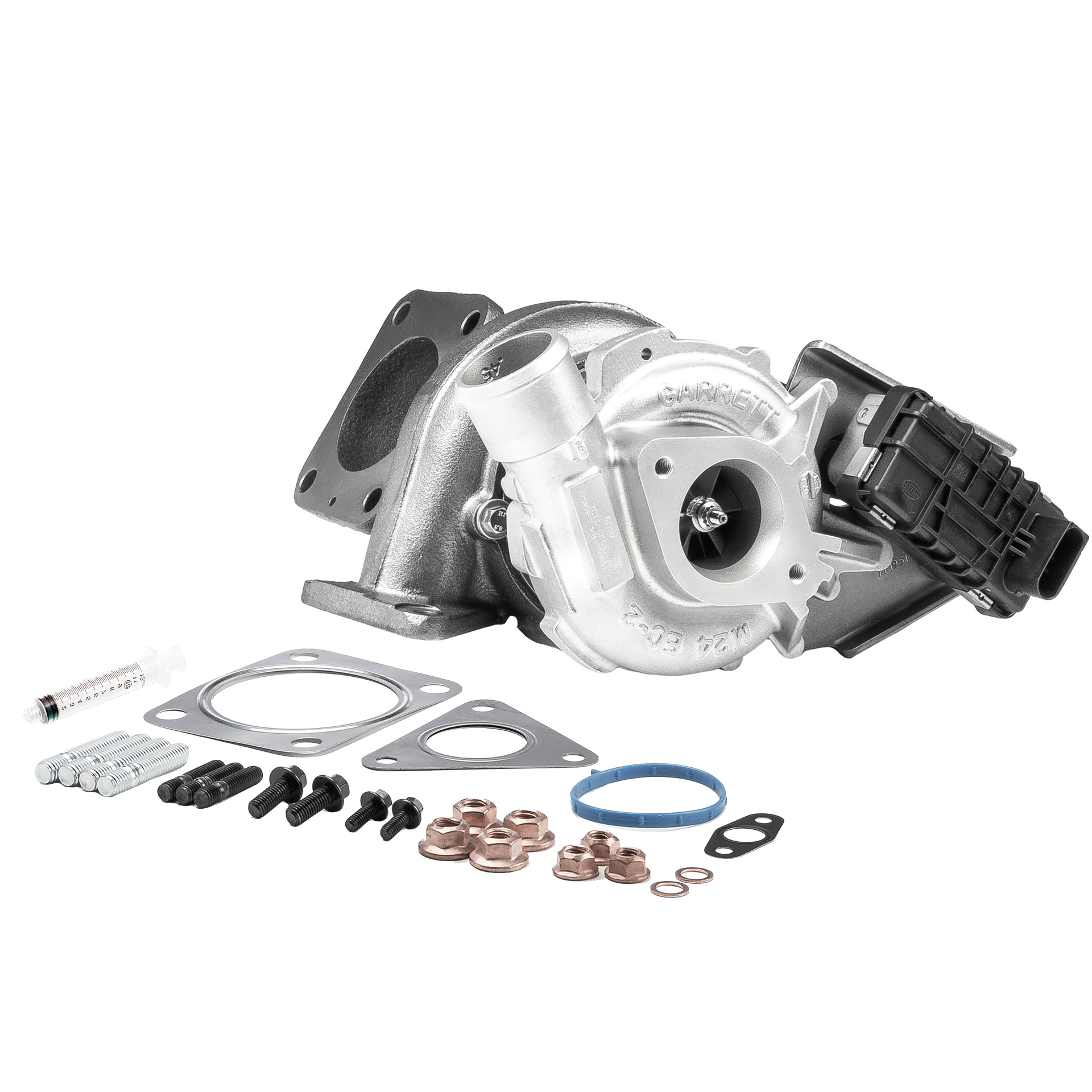 BR Turbo 773098-5001RSM: Turbolader REMANUFACTURED TURBOCHARGER WITH MOUNTING KIT mit Anbau-/Befestigungsmaterial