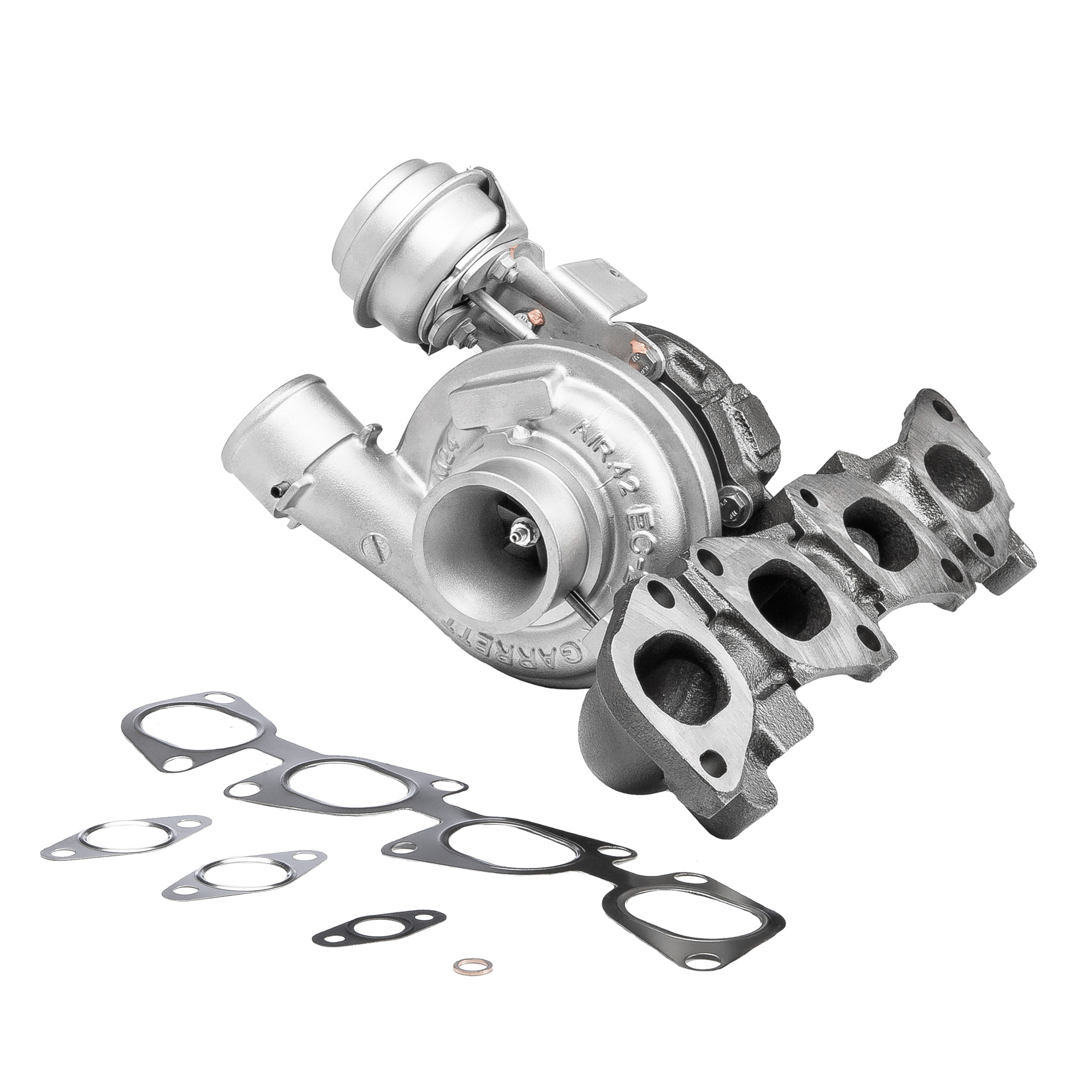 BR Turbo 773721-5001RSG: Turbolader REMANUFACTURED TURBOCHARGER WITH GASKET KIT inkl. Dichtungssatz