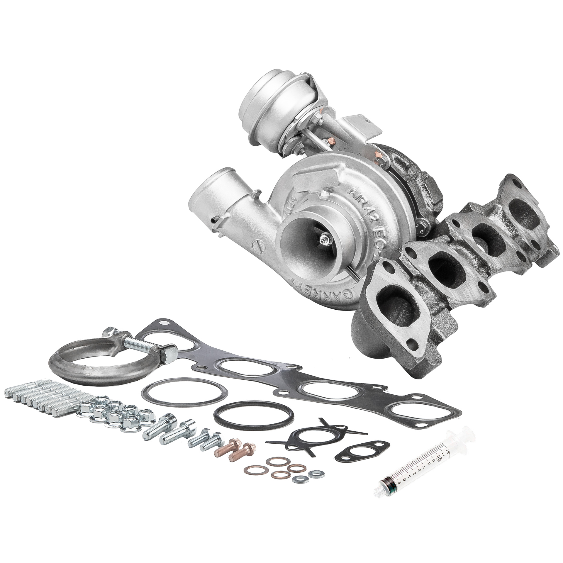 BR Turbo 773721-5001RSM: Turbolader REMANUFACTURED TURBOCHARGER WITH MOUNTING KIT mit Anbau-/Befestigungsmaterial