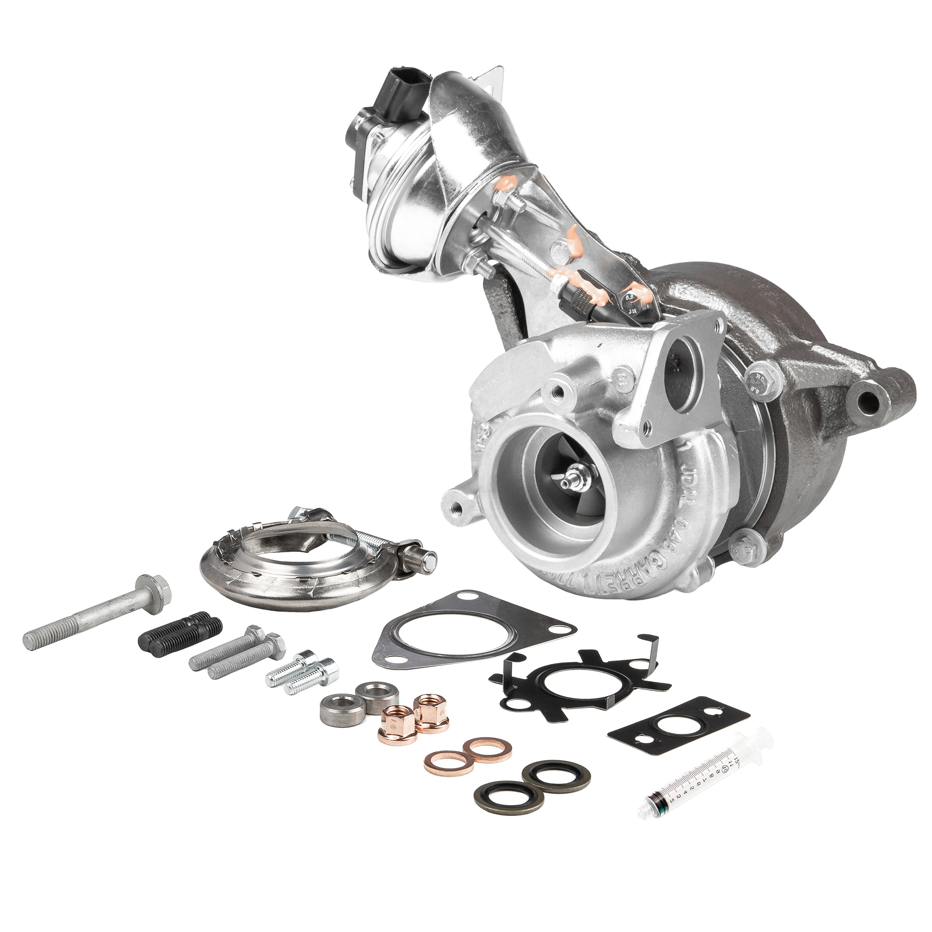 BR Turbo 782053-5001RSM: Turbolader REMANUFACTURED TURBOCHARGER WITH MOUNTING KIT mit Anbau-/Befestigungsmaterial