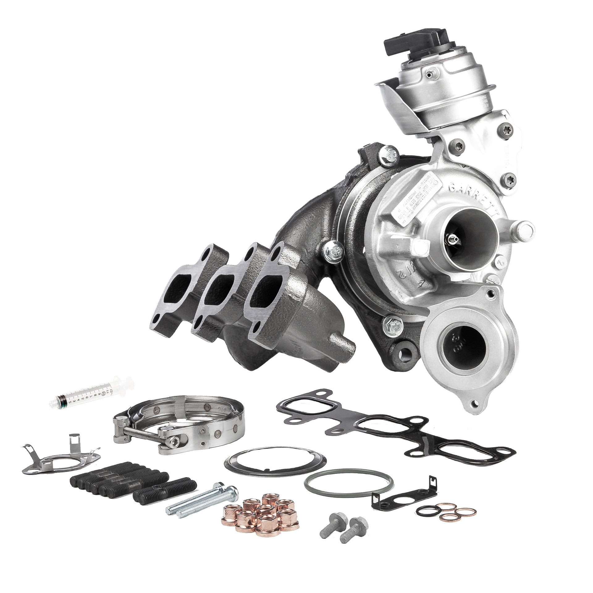 BR Turbo 789016-5001RSM: Turbolader REMANUFACTURED TURBOCHARGER WITH MOUNTING KIT mit Anbau-/Befestigungsmaterial
