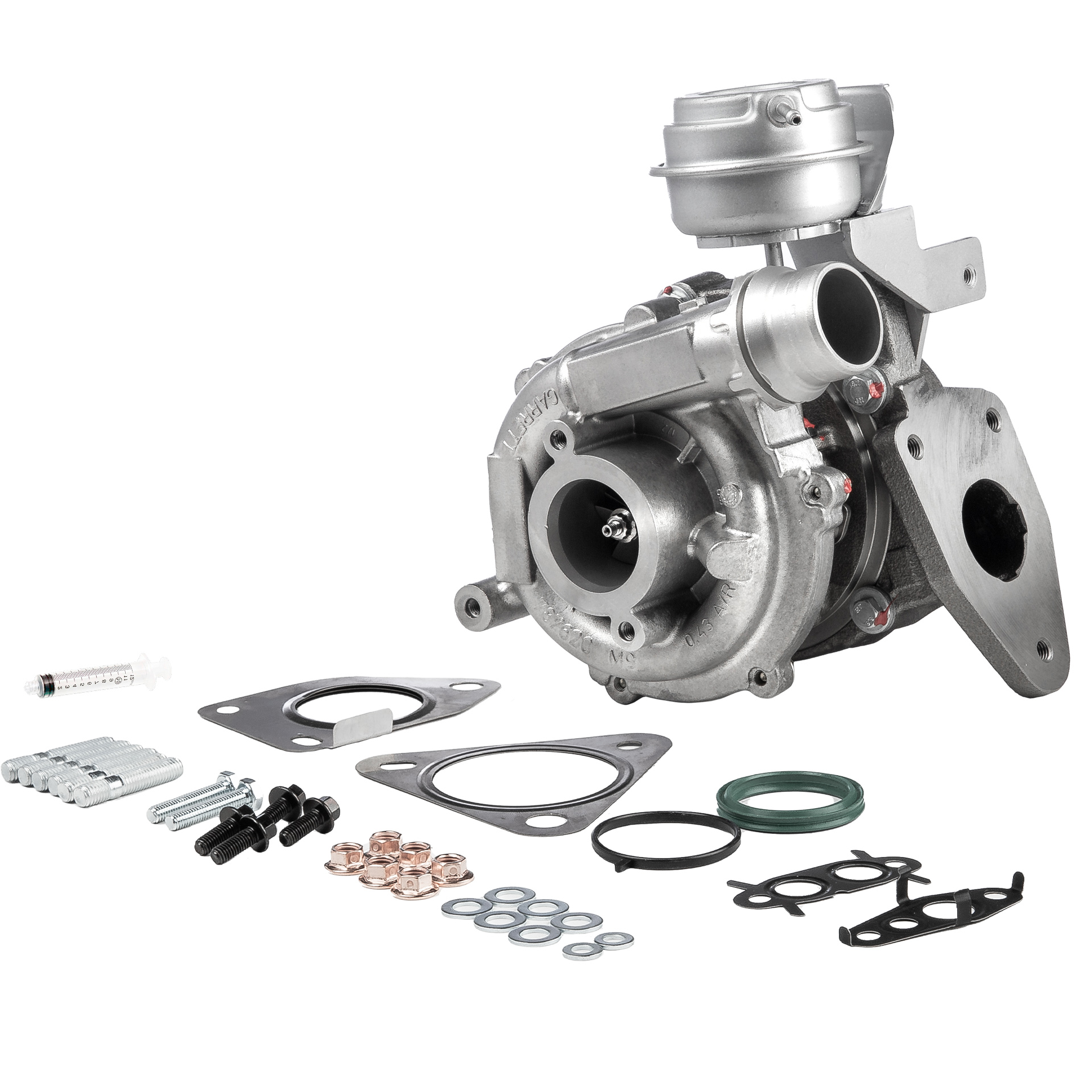BR Turbo 790179-5001RSM: Turbolader REMANUFACTURED TURBOCHARGER WITH MOUNTING KIT mit Anbau-/Befestigungsmaterial