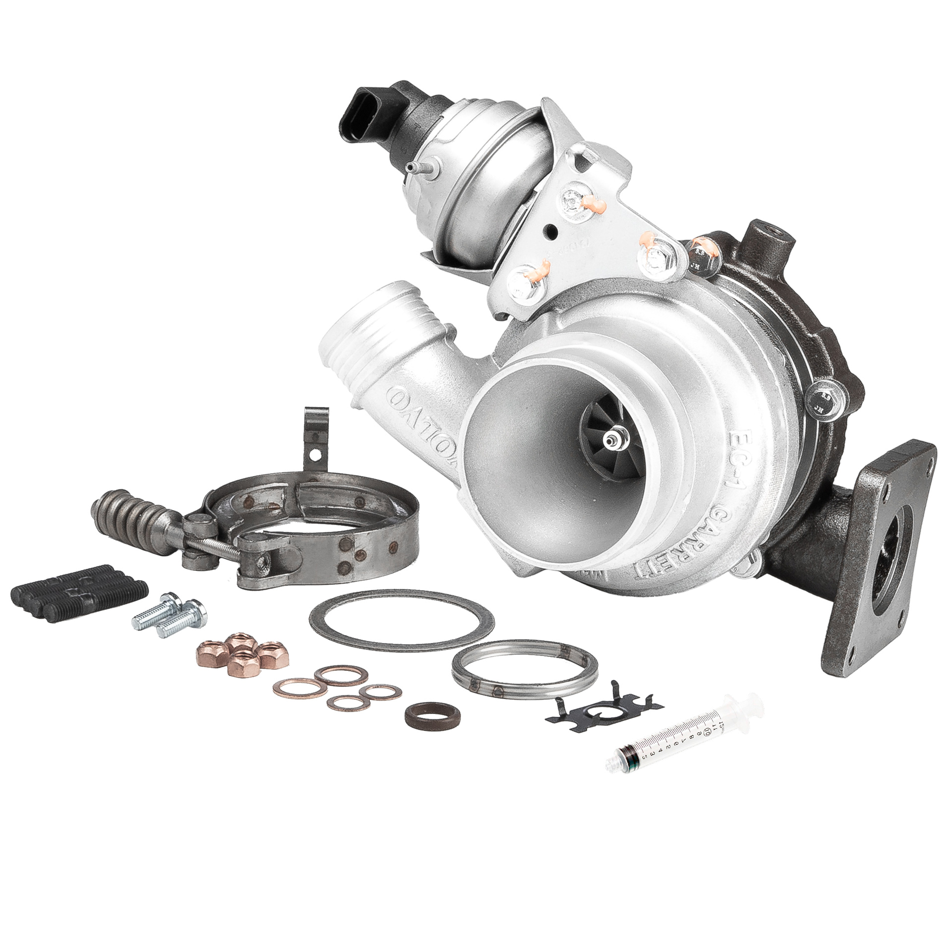 BR Turbo 790367-5001RSM: Turbolader REMANUFACTURED TURBOCHARGER WITH MOUNTING KIT mit Anbau-/Befestigungsmaterial