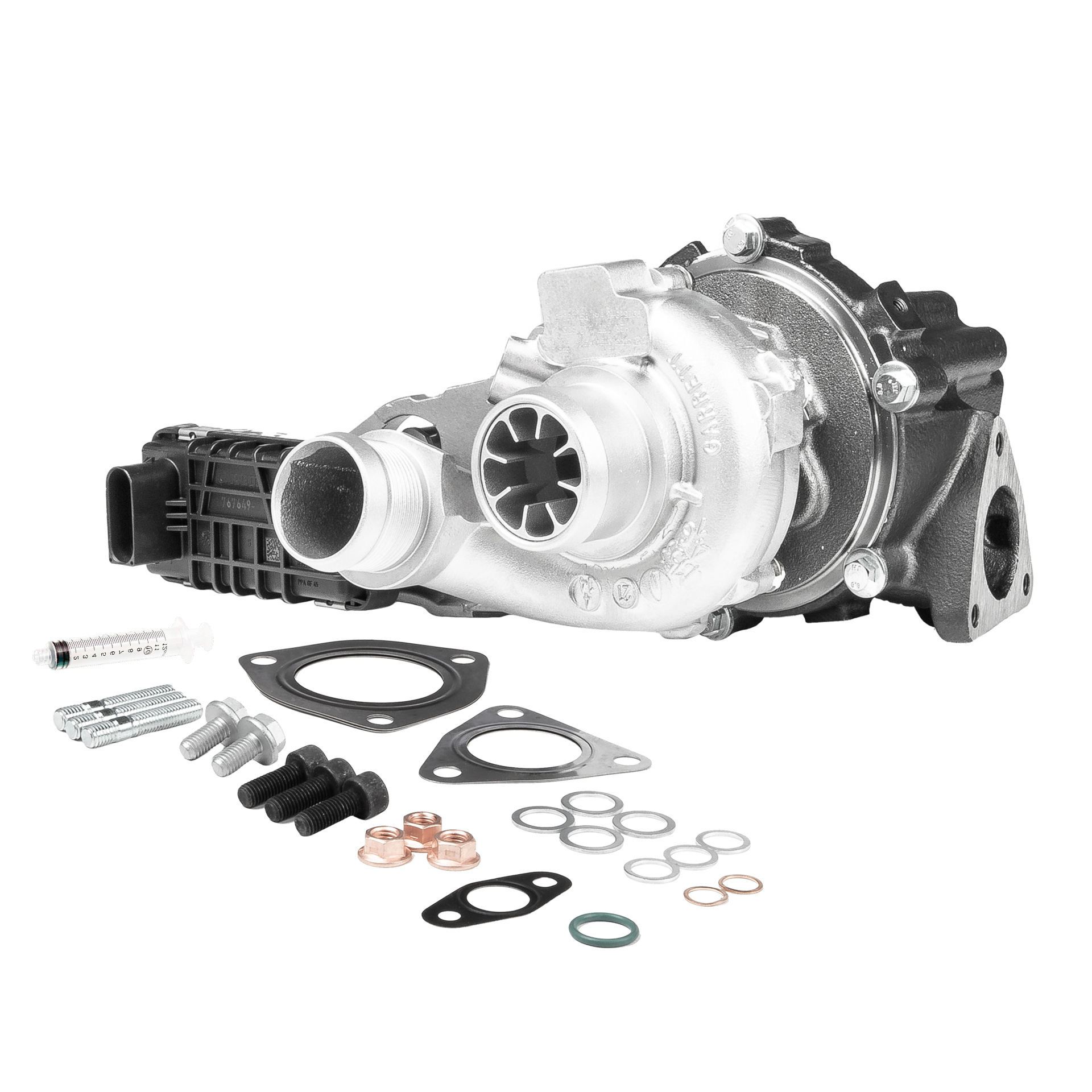 BR Turbo 797518-5001RSM: Turbocompresor REMANUFACTURED TURBOCHARGER WITH MOUNTING KIT con material de montaje/fijación