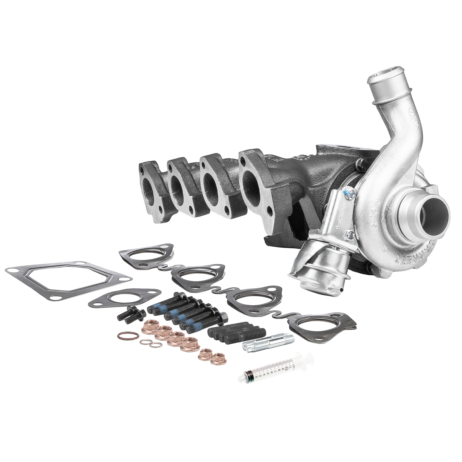 BR Turbo 802418-5001RSM: Turbolader REMANUFACTURED TURBOCHARGER WITH MOUNTING KIT mit Anbau-/Befestigungsmaterial