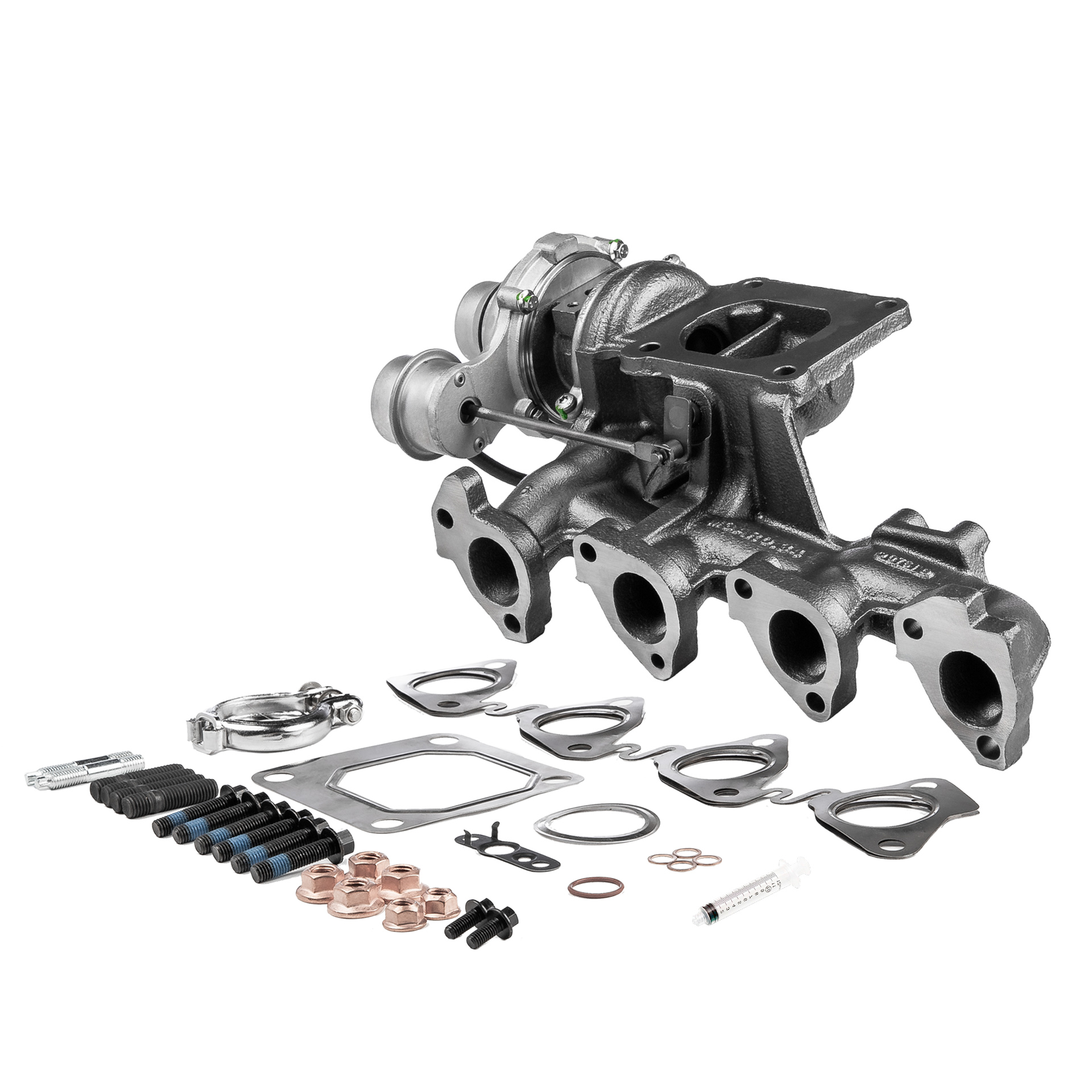 BR Turbo 802419-5010RSM: Turbolader REMANUFACTURED TURBOCHARGER WITH MOUNTING KIT mit Anbau-/Befestigungsmaterial