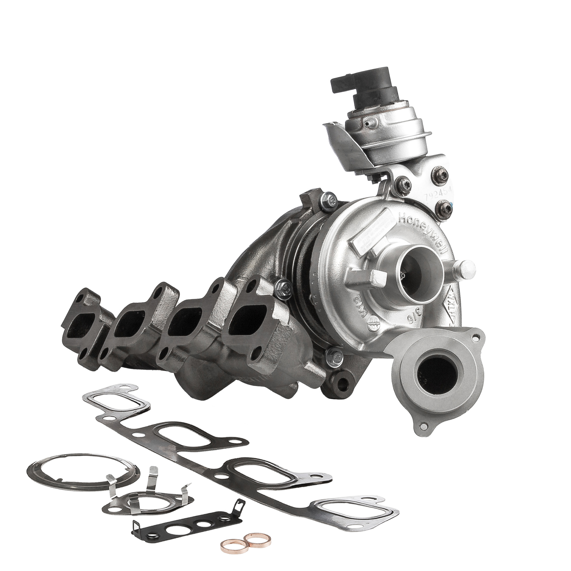 BR Turbo 804485-5001RSG: Turbolader REMANUFACTURED TURBOCHARGER WITH GASKET KIT inkl. Dichtungssatz