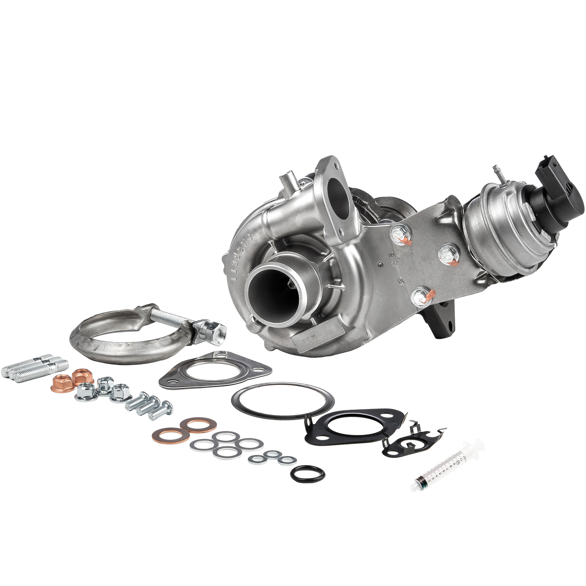 BR Turbo 804963-5001RSM: Turbolader REMANUFACTURED TURBOCHARGER WITH MOUNTING KIT mit Anbau-/Befestigungsmaterial