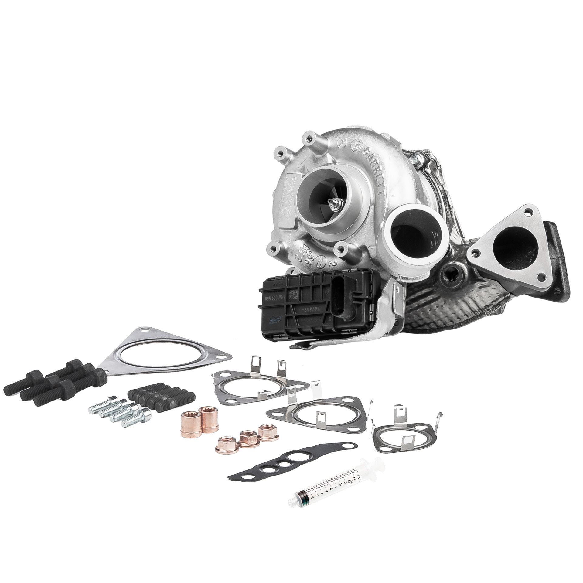 BR Turbo 804986-5001RSM: Turbolader REMANUFACTURED TURBOCHARGER WITH MOUNTING KIT mit Anbau-/Befestigungsmaterial