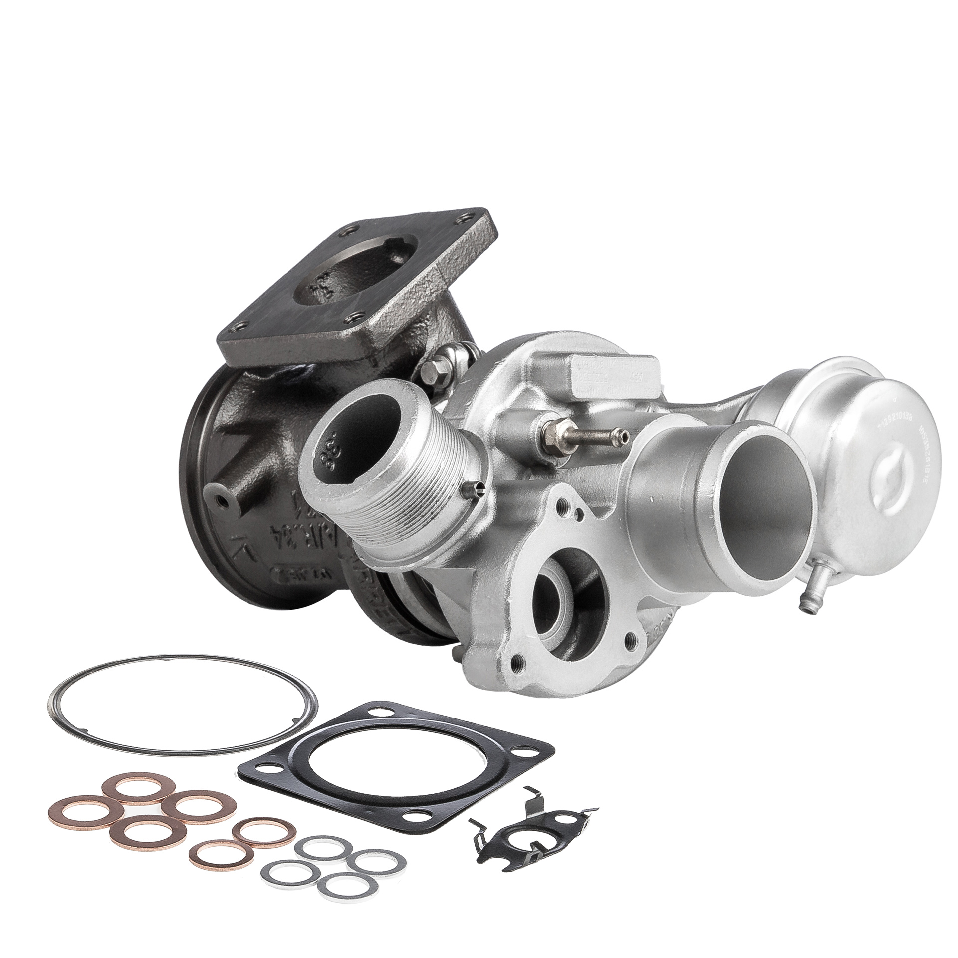 BR Turbo 812811-5001RSG: Turbolader REMANUFACTURED TURBOCHARGER WITH GASKET KIT inkl. Dichtungssatz