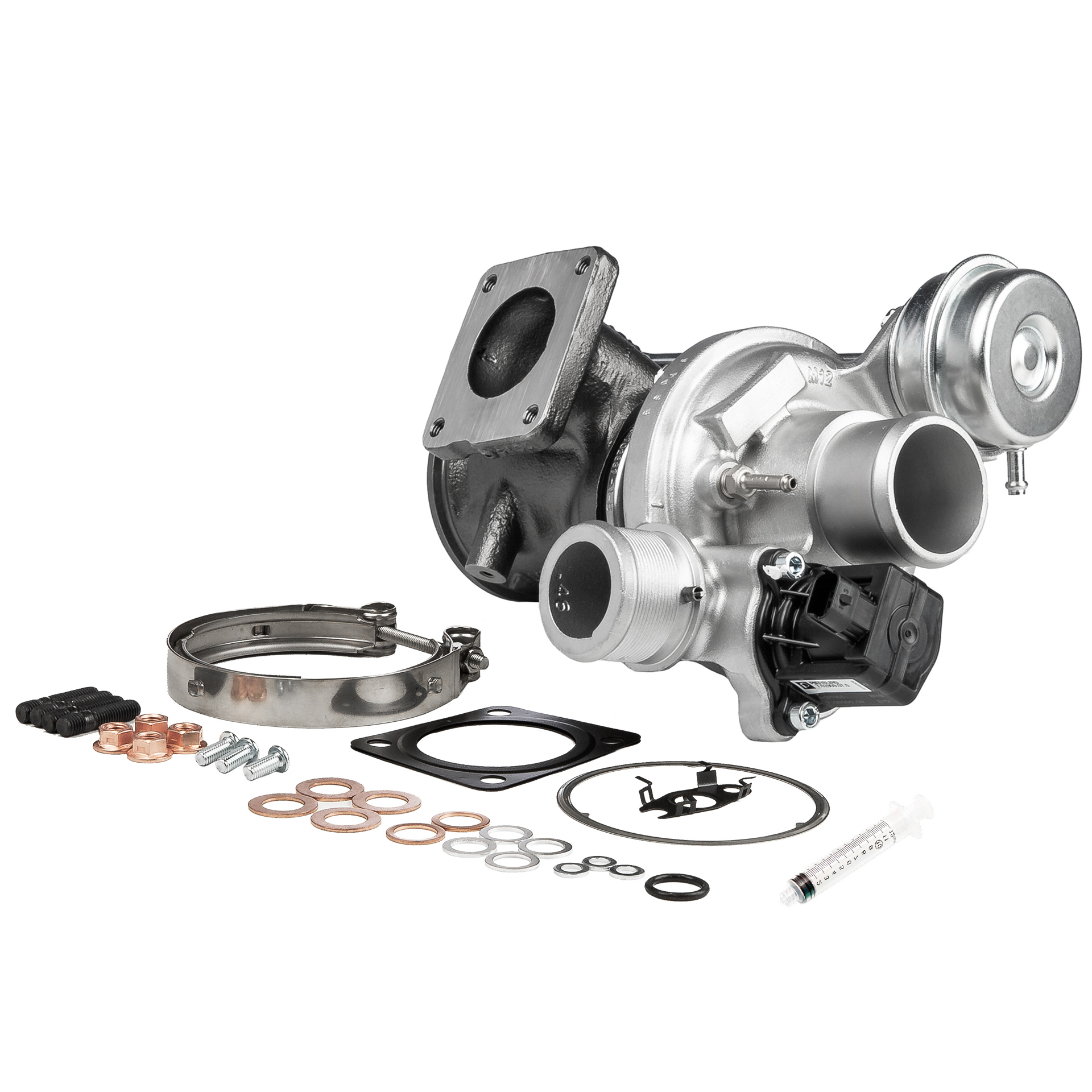BR Turbo 814999-5001RSM: Turbolader REMANUFACTURED TURBOCHARGER WITH MOUNTING KIT mit Anbau-/Befestigungsmaterial