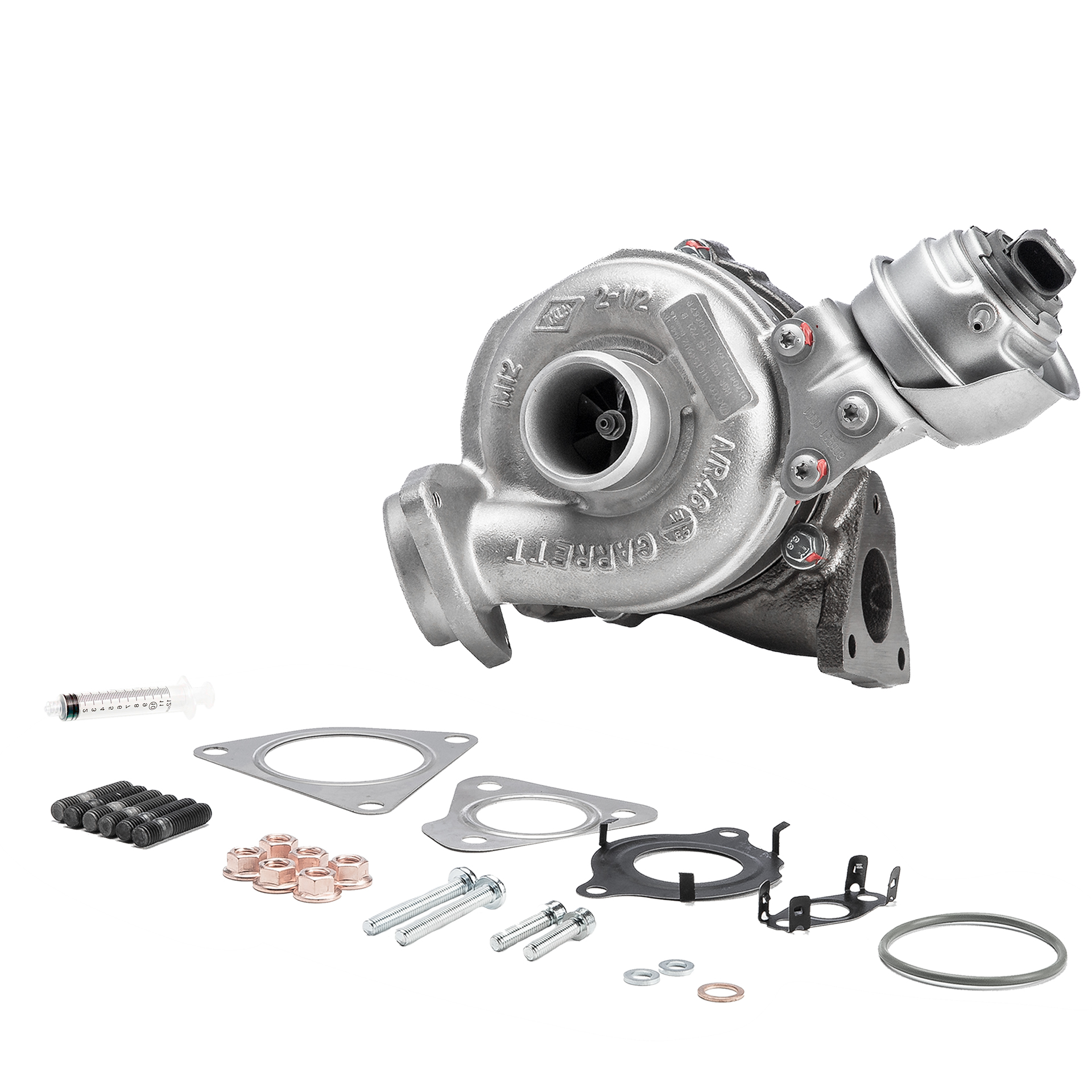 BR Turbo 818990-5001RSM: Turbolader REMANUFACTURED TURBOCHARGER WITH MOUNTING KIT mit Anbau-/Befestigungsmaterial