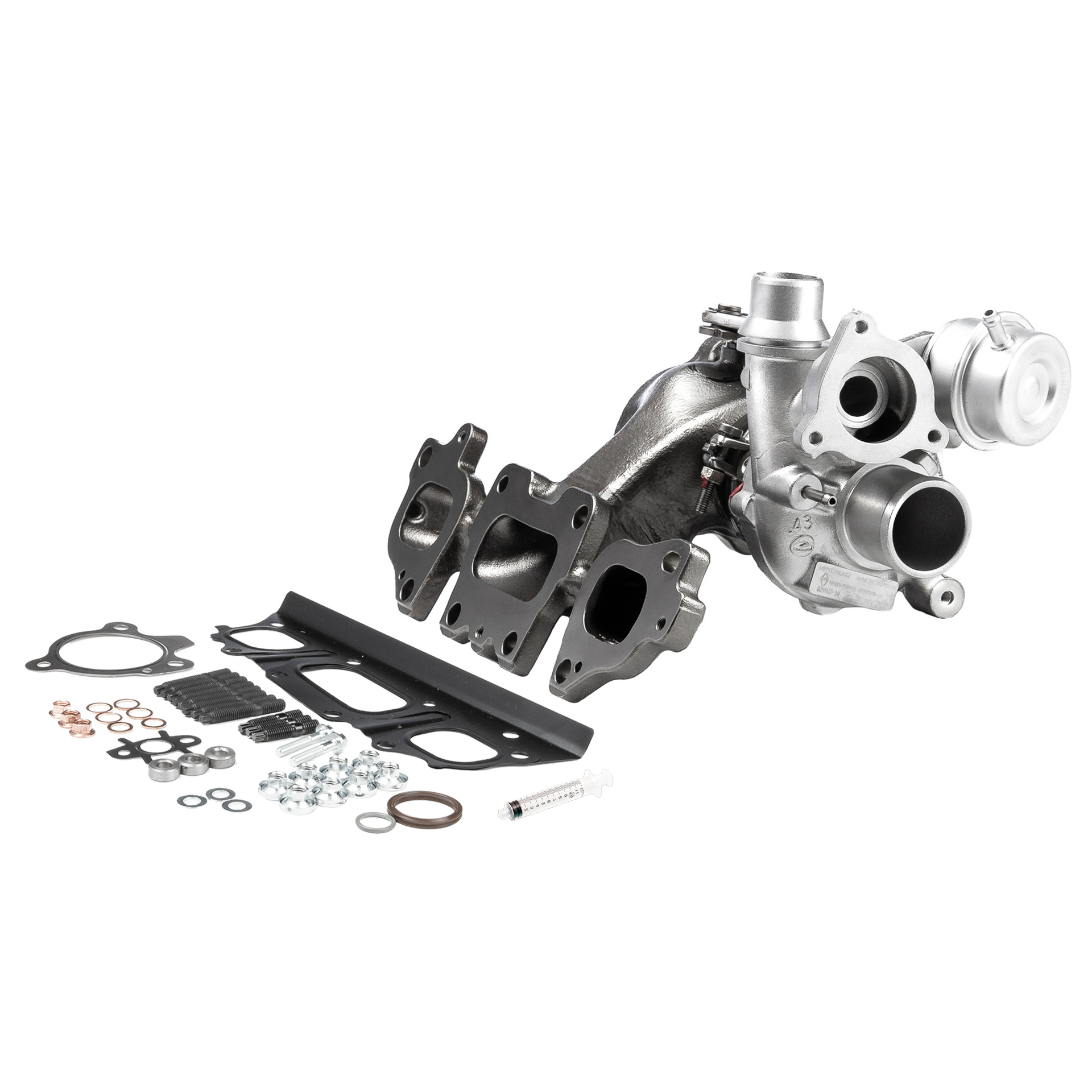 BR Turbo 821042-5001RSM: Turbolader REMANUFACTURED TURBOCHARGER WITH MOUNTING KIT mit Anbau-/Befestigungsmaterial