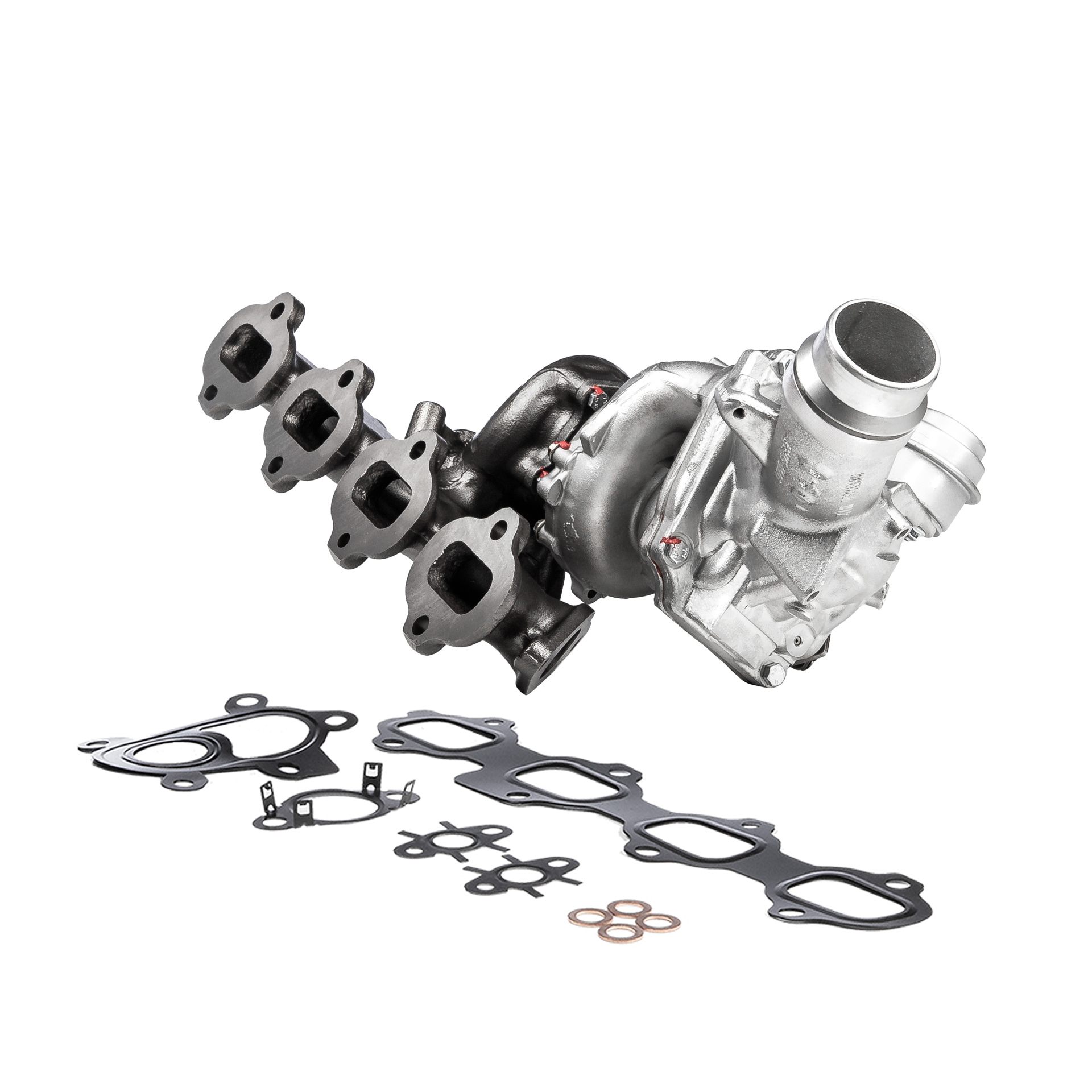 BR Turbo 821943-5001RSG: Turbocompresor REMANUFACTURED TURBOCHARGER WITH GASKET KIT incl. kit de juntas