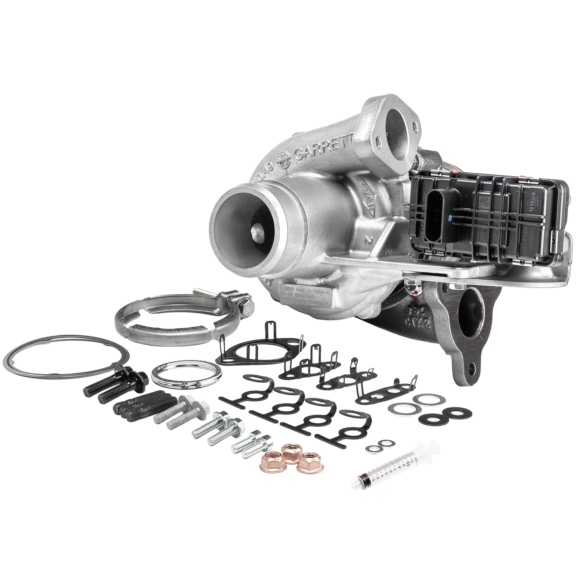 BR Turbo 822072-5001RSM: Turbolader REMANUFACTURED TURBOCHARGER WITH MOUNTING KIT mit Anbau-/Befestigungsmaterial