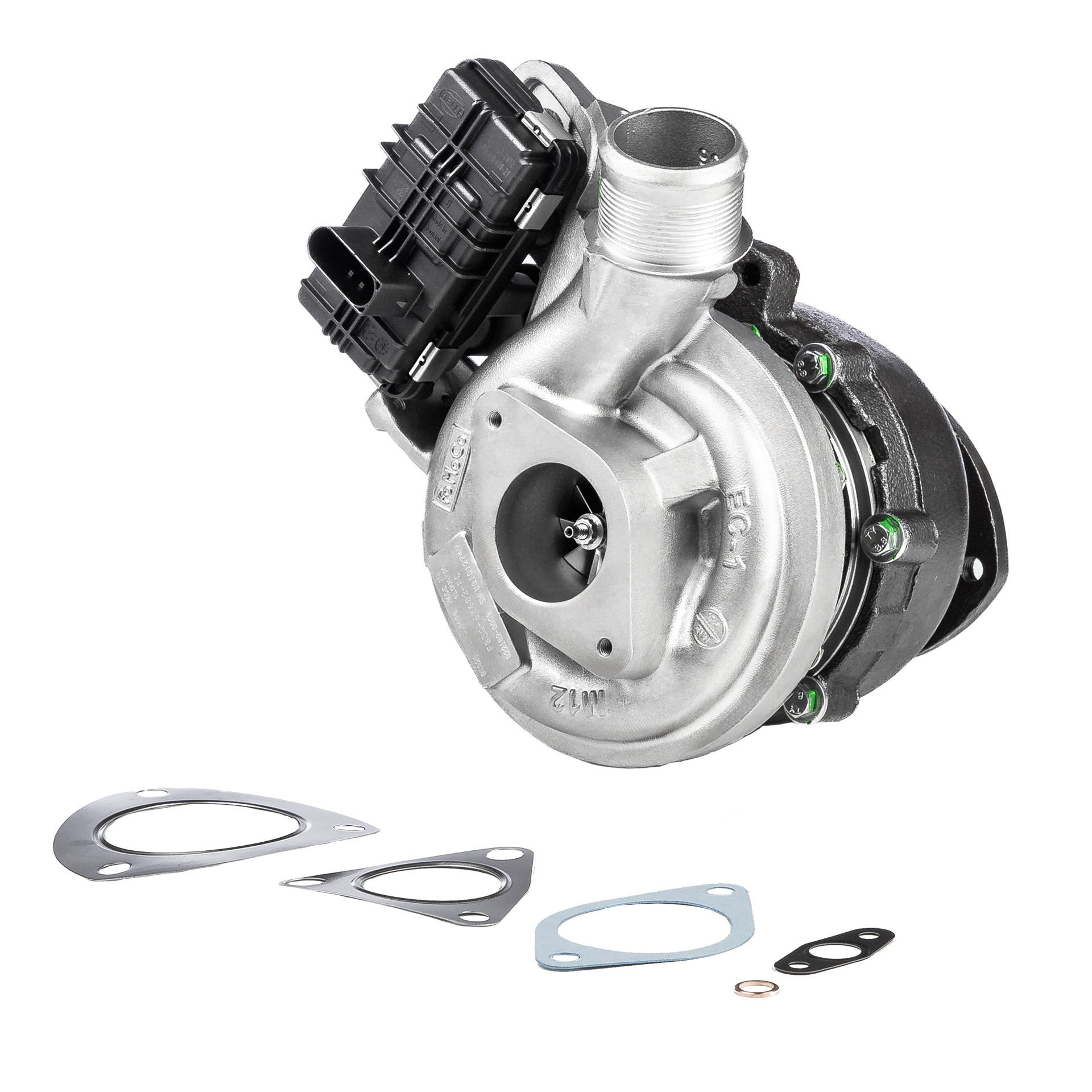 BR Turbo 822182-5001RSG: Turbocharger REMANUFACTURED TURBOCHARGER WITH GASKET KIT incl. Magnetische koppeling