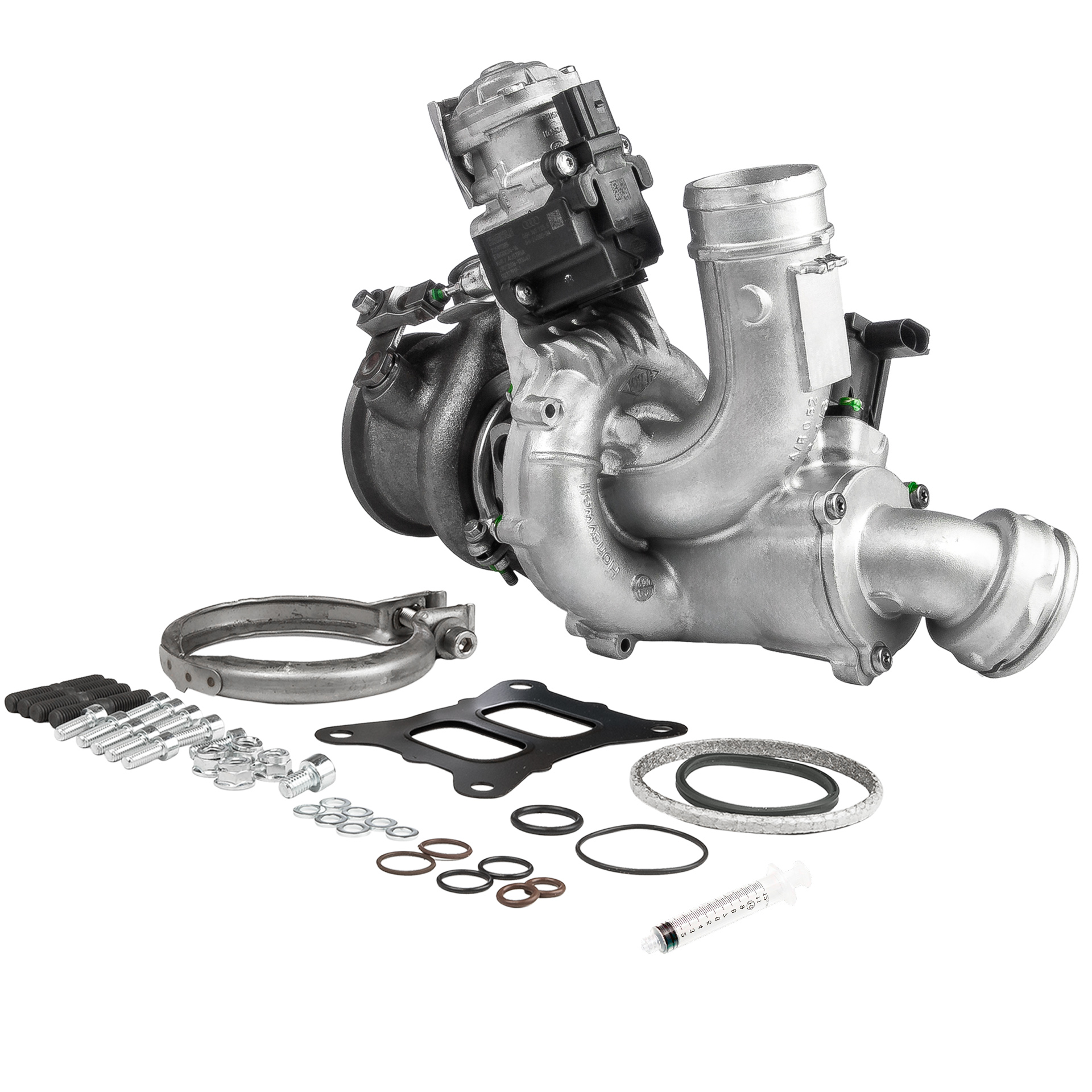 BR Turbo 830232-5001RSM: Turbolader REMANUFACTURED TURBOCHARGER WITH MOUNTING KIT mit Anbau-/Befestigungsmaterial