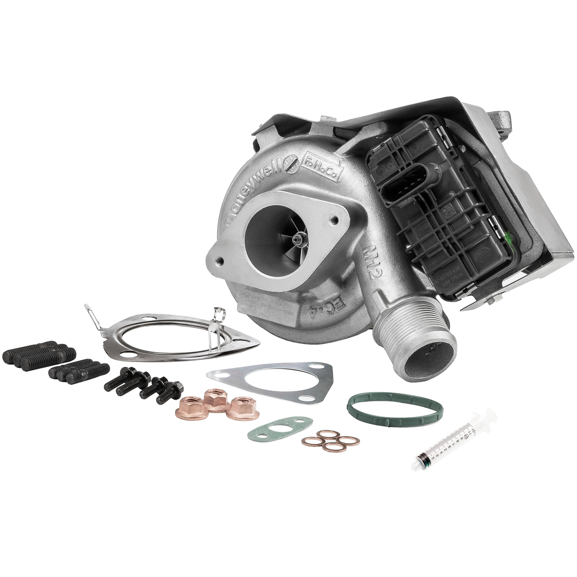 BR Turbo 831157-5001RSM: Turbolader REMANUFACTURED TURBOCHARGER WITH MOUNTING KIT mit Anbau-/Befestigungsmaterial