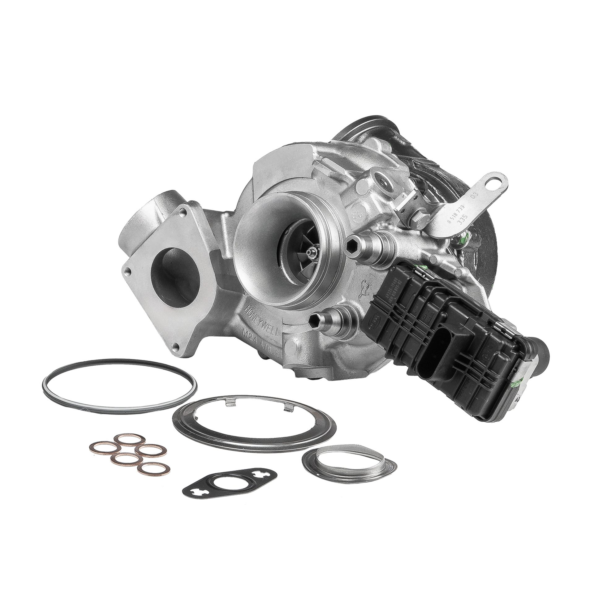 BR Turbo 833715-5001RSG: Turbolader REMANUFACTURED TURBOCHARGER WITH GASKET KIT inkl. Dichtungssatz