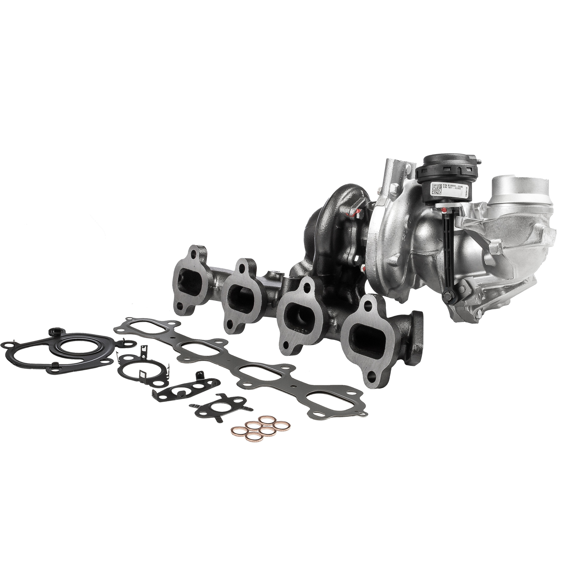 BR Turbo 846016-5001RSG: Turbolader REMANUFACTURED TURBOCHARGER WITH GASKET KIT inkl. Dichtungssatz