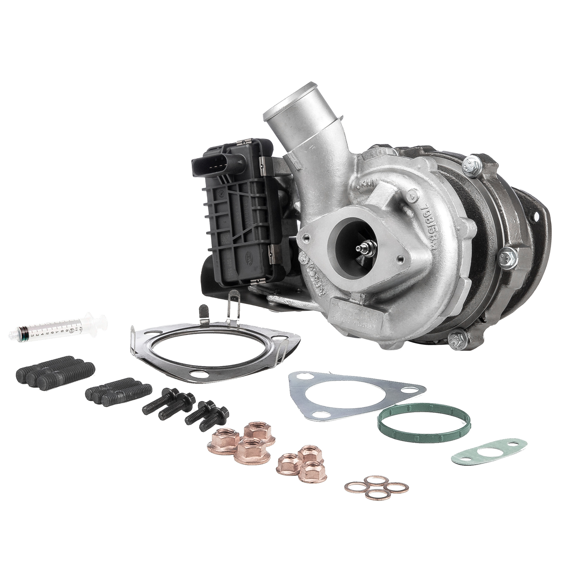 BR Turbo 853333-5001RSM: Turbocompresor REMANUFACTURED TURBOCHARGER WITH MOUNTING KIT con material de montaje/fijación