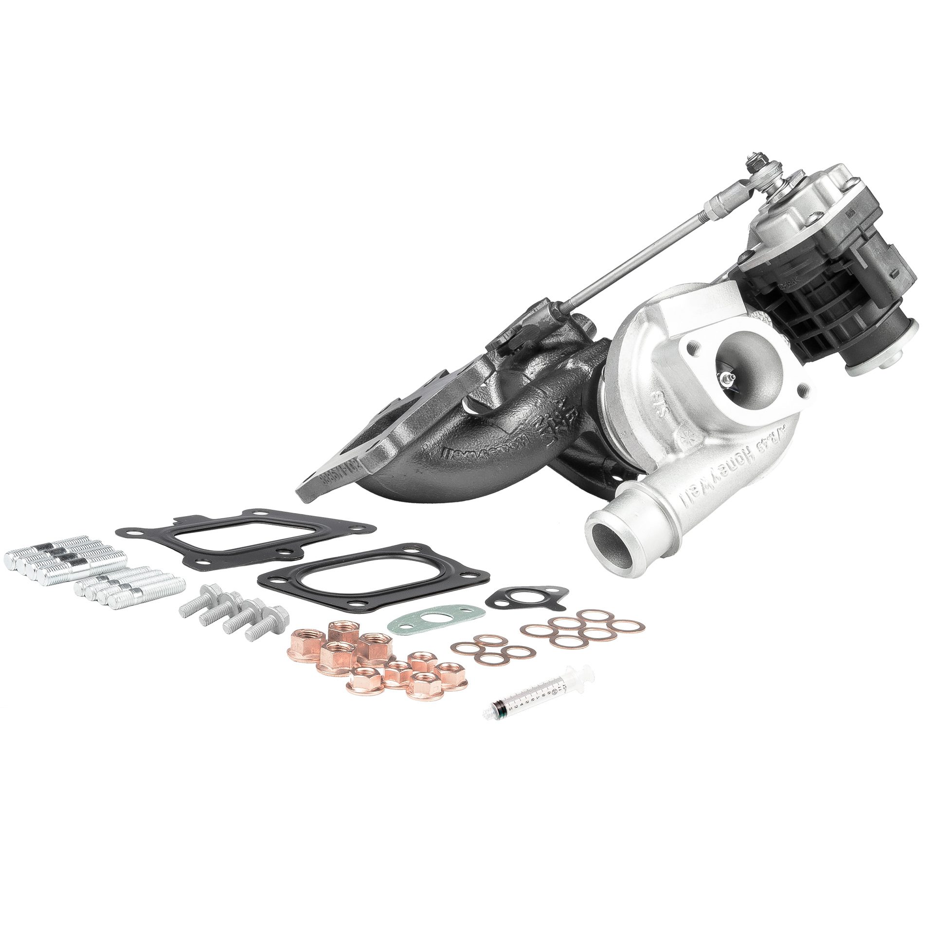 BR Turbo 856652-5001RSM: Turbosprężarka REMANUFACTURED TURBOCHARGER WITH MOUNTING KIT z materiałem montażowym/ mocującym
