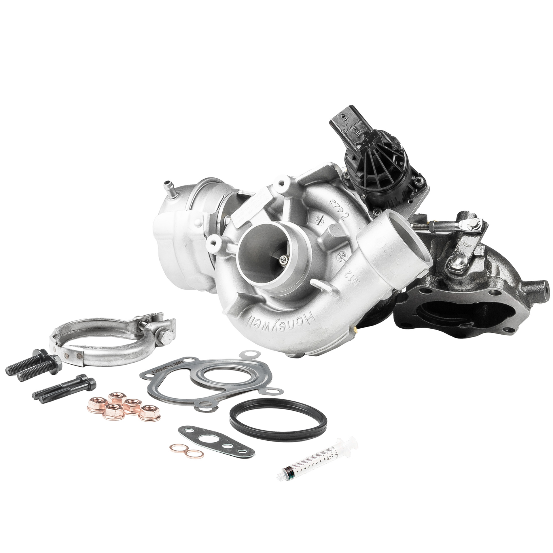 BR Turbo 858864-5001RSM: Turbolader REMANUFACTURED TURBOCHARGER WITH MOUNTING KIT mit Anbau-/Befestigungsmaterial