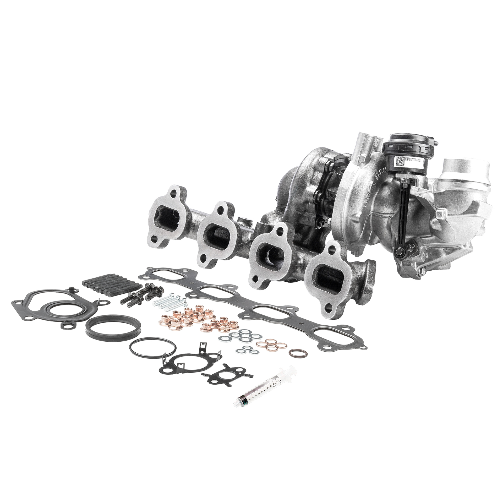 BR Turbo 858866-5001RSM: Turbolader REMANUFACTURED TURBOCHARGER WITH MOUNTING KIT mit Anbau-/Befestigungsmaterial