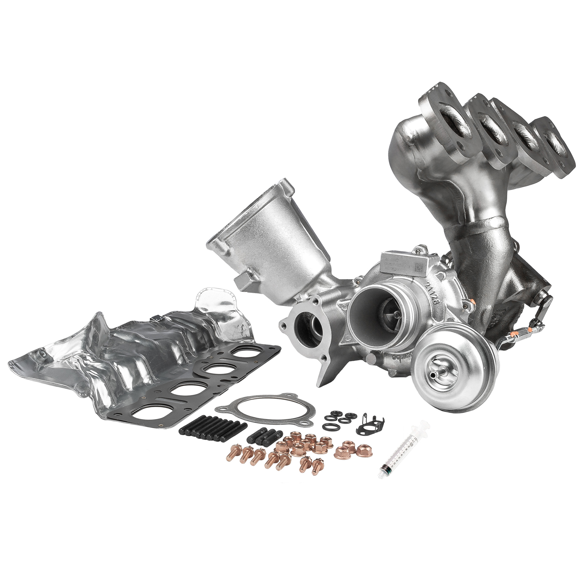 BR Turbo 9V104RSM: Turbolader REMANUFACTURED TURBOCHARGER WITH MOUNTING KIT mit Anbau-/Befestigungsmaterial