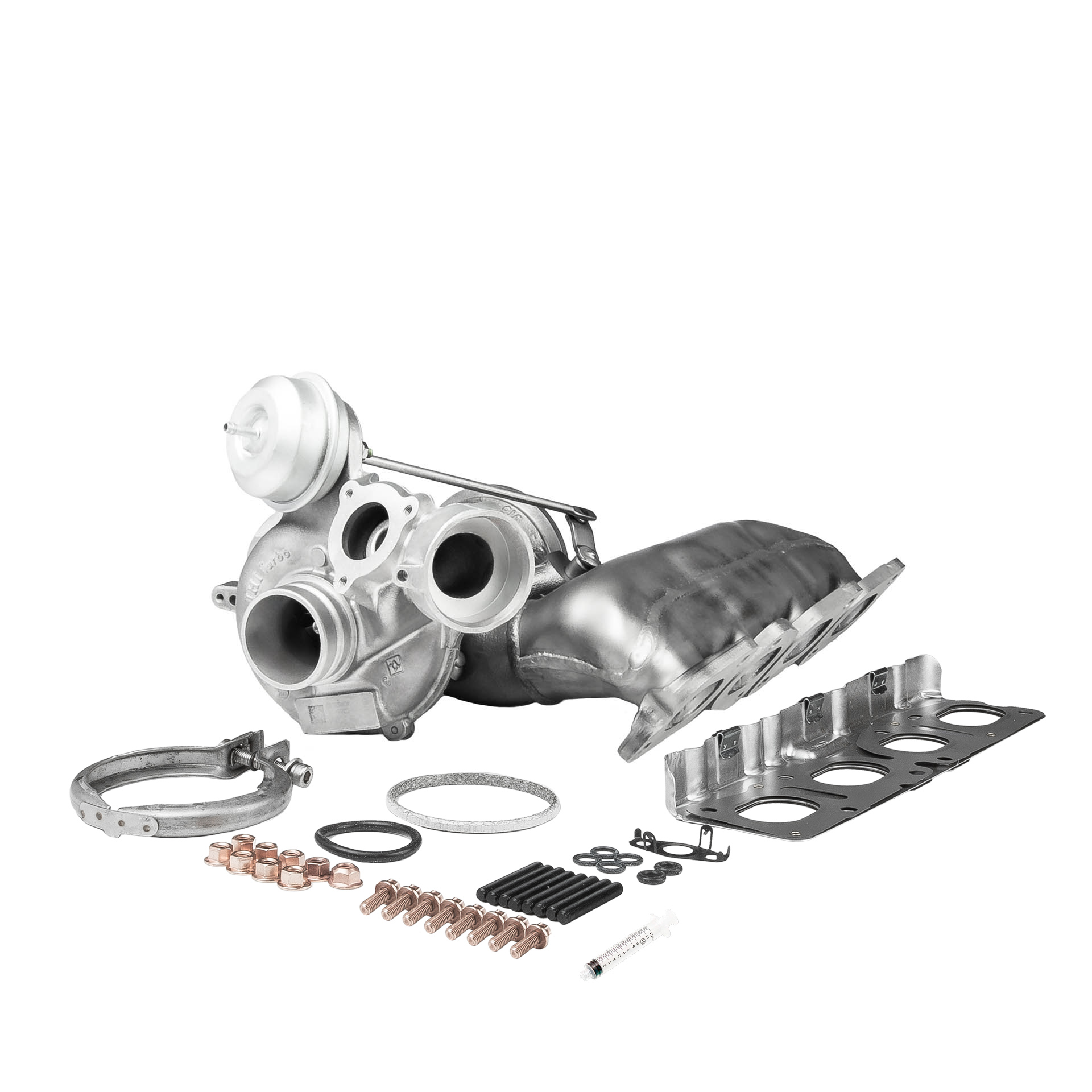 BR Turbo 9V110RSM: Turbolader REMANUFACTURED TURBOCHARGER WITH MOUNTING KIT mit Anbau-/Befestigungsmaterial