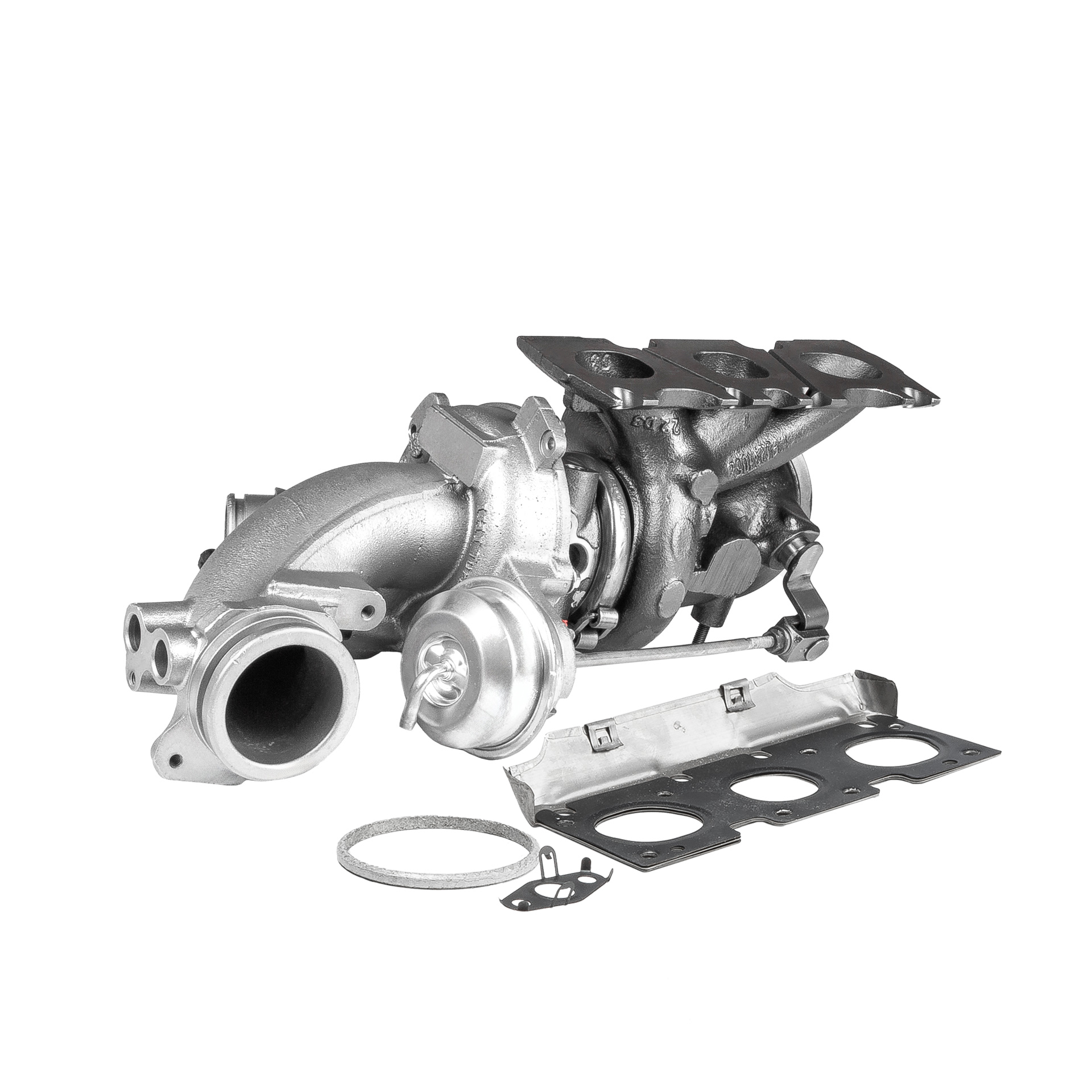 BR Turbo 9V118RSG: Turbosprężarka REMANUFACTURED TURBOCHARGER WITH GASKET KIT zawiera komplet uszczelek