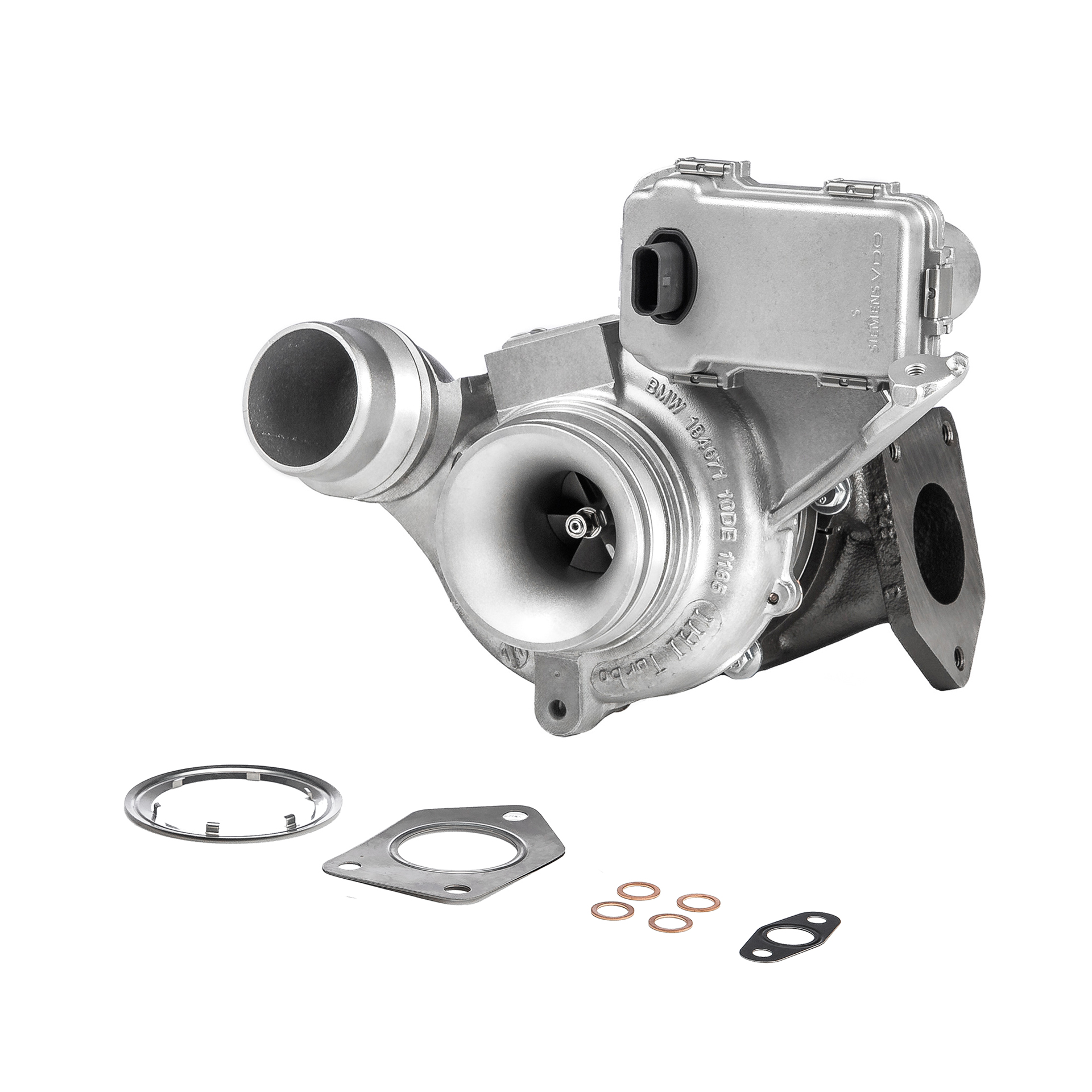 BR Turbo 9VB01RSG: Turbocompresor REMANUFACTURED TURBOCHARGER WITH GASKET KIT incl. kit de juntas