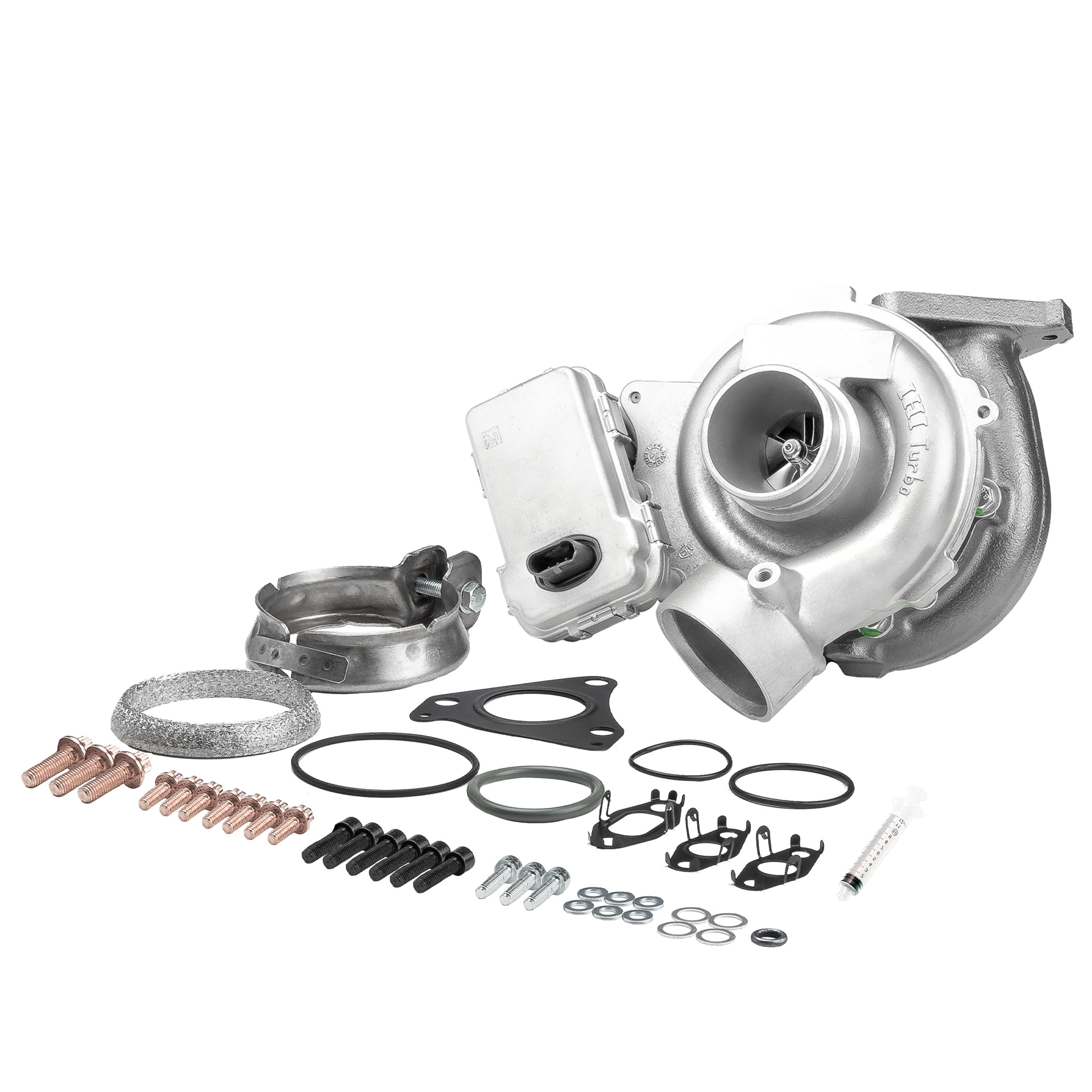 BR Turbo A6510903580RSM: Turbosprężarka REMANUFACTURED TURBOCHARGER WITH MOUNTING KIT z materiałem montażowym/ mocującym