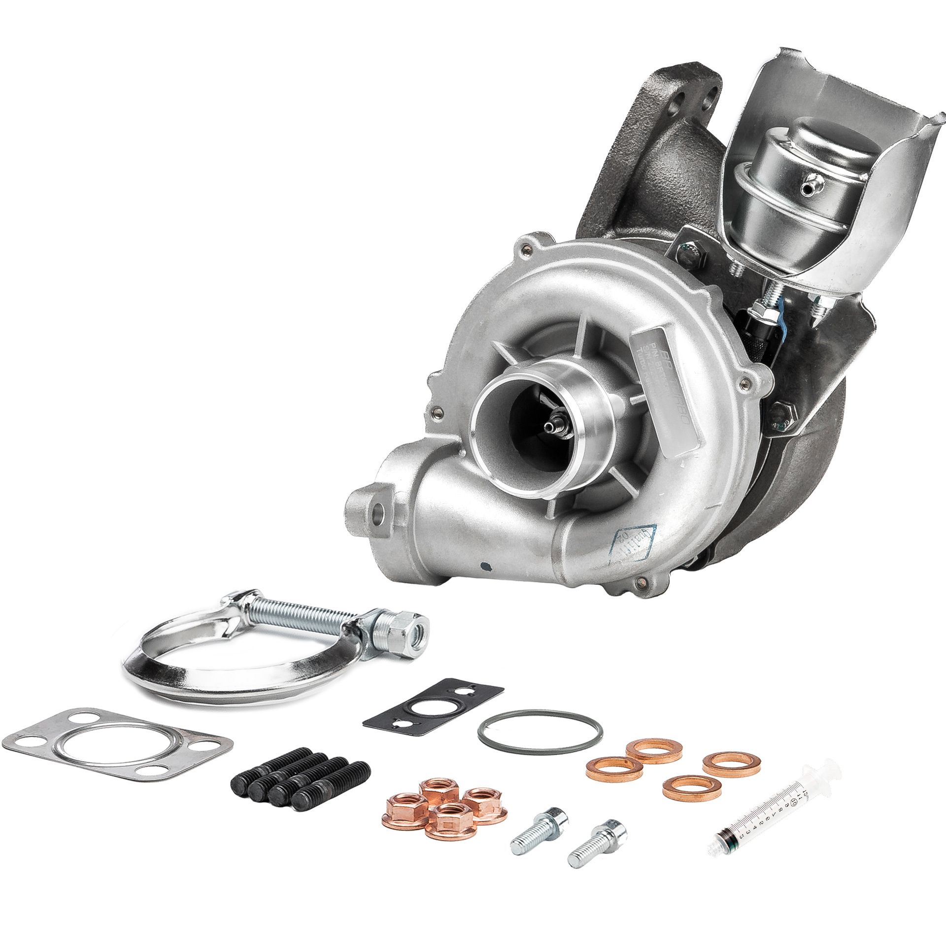 BR Turbo BRT6594M: Turbod NEW BR TURBO TURBOCHARGER WITH MOUNTING KIT koos paigaldus-/kinnitusmaterjaliga